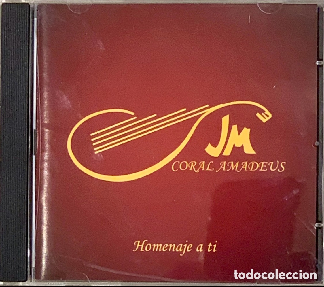 Musik-CDs: CD. Coral Amadeus. &ldquo;Homenaje a ti&rdquo;.