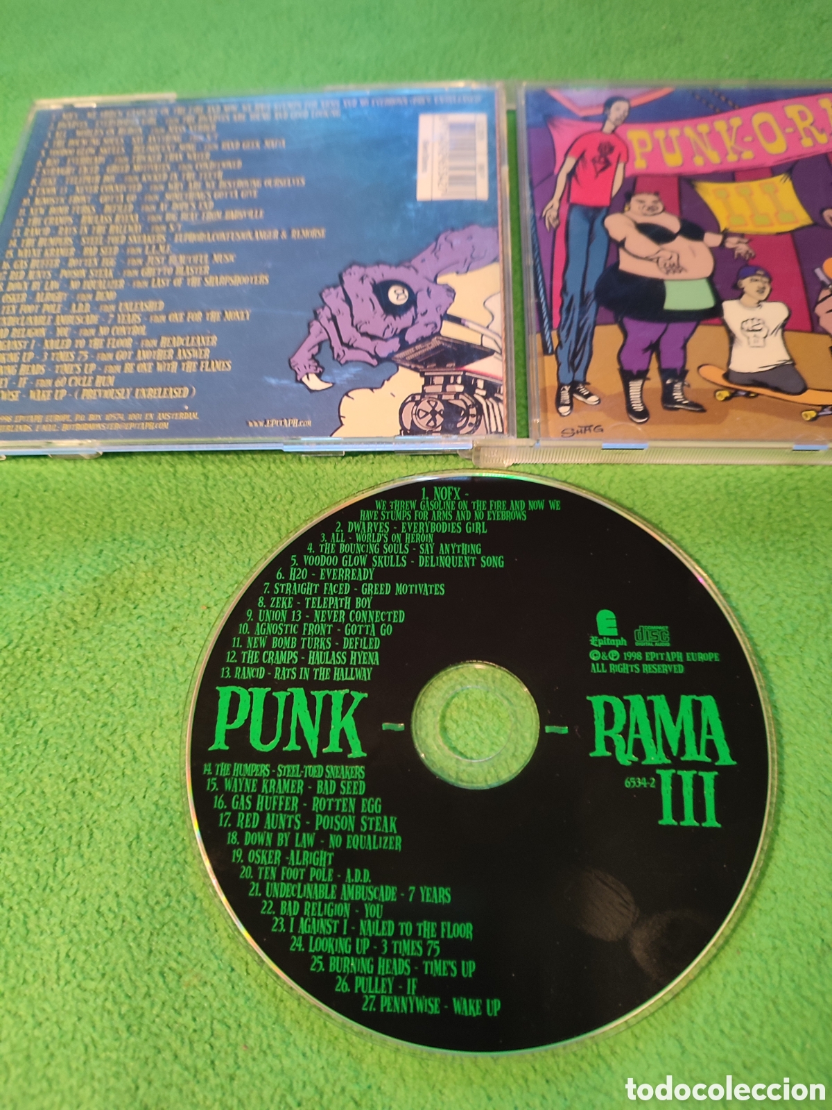 CDs de m&uacute;sica: Punk-O-Rama - Varios - Foto 2