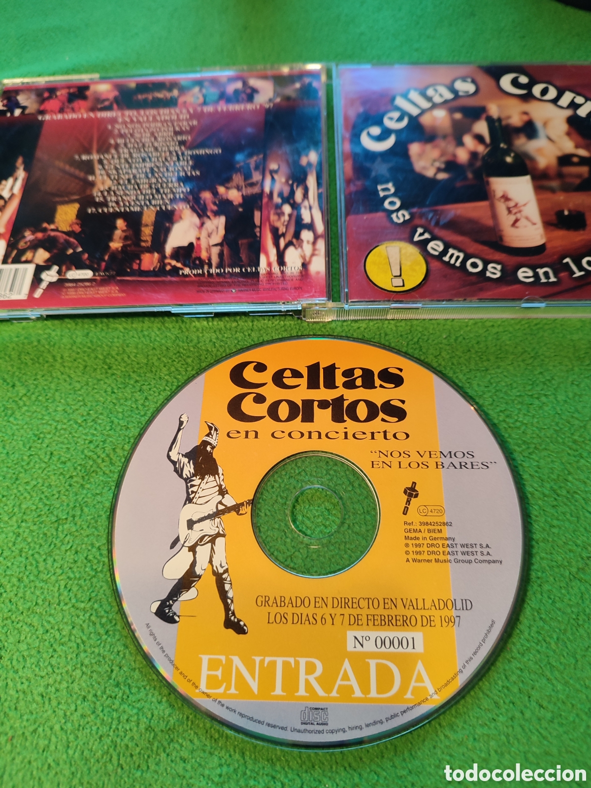 CDs de m&uacute;sica: Celtas Cortos - Nos vemos en los bares - Foto 2