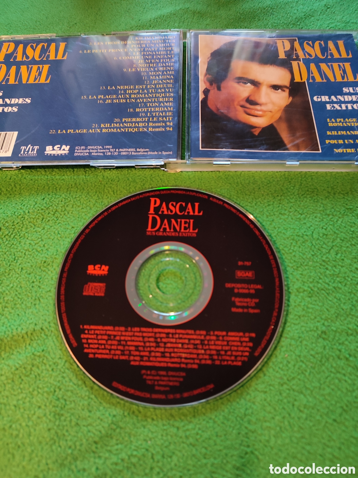 CDs de m&uacute;sica: Pascal Danel - Sus grandes &eacute;xitos - Foto 2