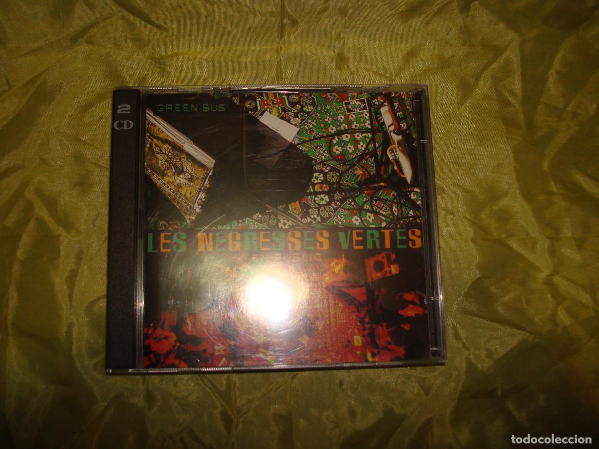 CDs de m&uacute;sica: THE NEGRESSES VERTES. EN PUBLIC. 2 CD&acute;S. IMPECABLE (&ordm;#) - Foto 1