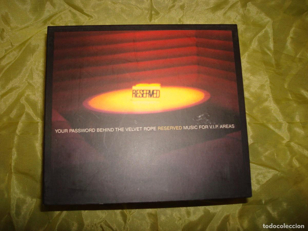 Music CDs: RESERVED. YOUR PASSWORD BEHIND THE VELVET ROPE .V.I.P. AREAS. 2 CD&acute;S. DIGIPACK. IMPECABLE (&ordm;#)