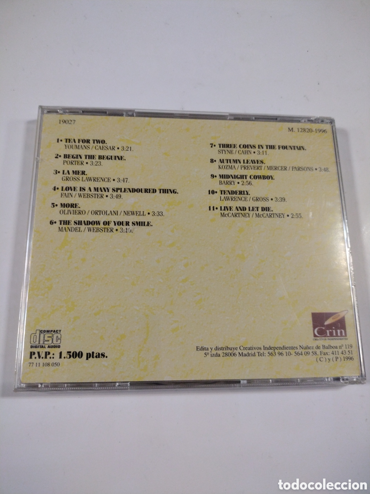 CDs de m&uacute;sica: Orquesta Mantovani. CD. Precintado - Foto 2