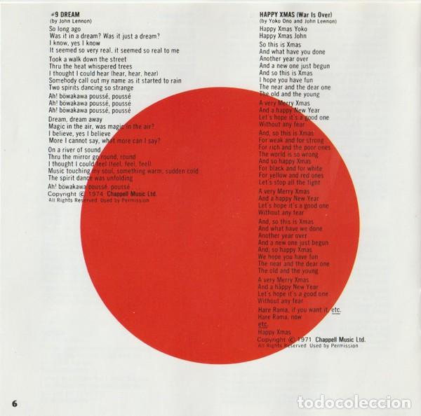 CDs de m&uacute;sica: Lennon & Plastic Ono Band &ndash; Shaved Fish - Foto 8
