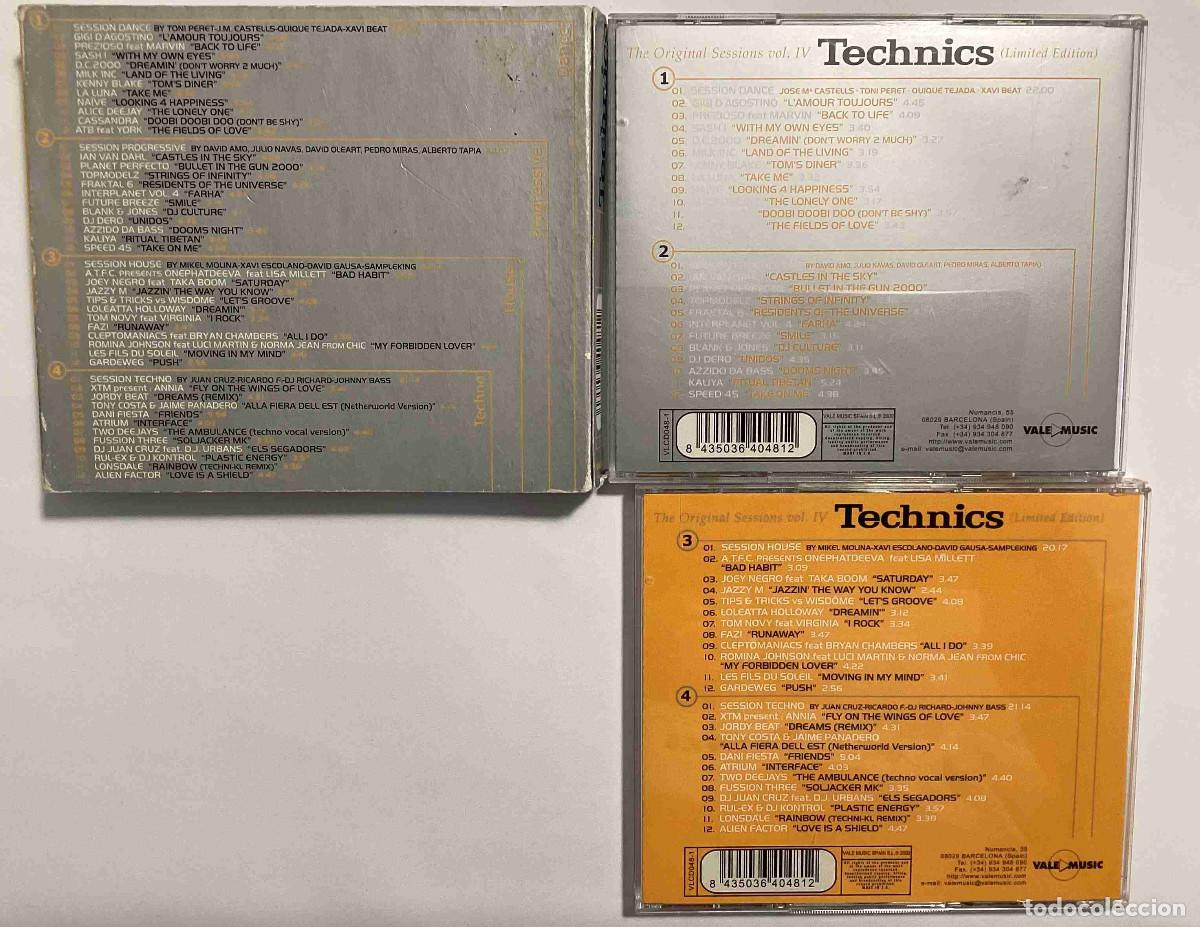 CDs de m&uacute;sica: TECHNICS VOL. IV CD PACK DE 4 - Foto 4
