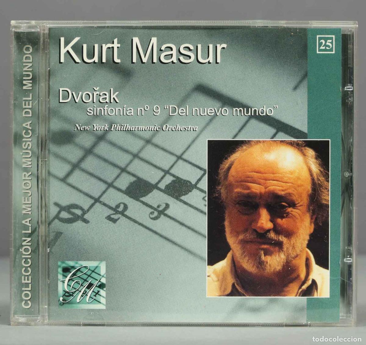 CDs de m&uacute;sica: CD. MASUR. DVORAK. SINFONIA 9 - Foto 1