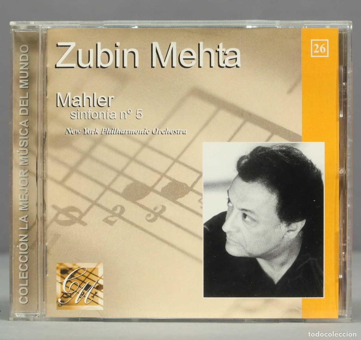 CDs de m&uacute;sica: CD. MEHTA. MAHLER. SINFONIA 5 - Foto 1