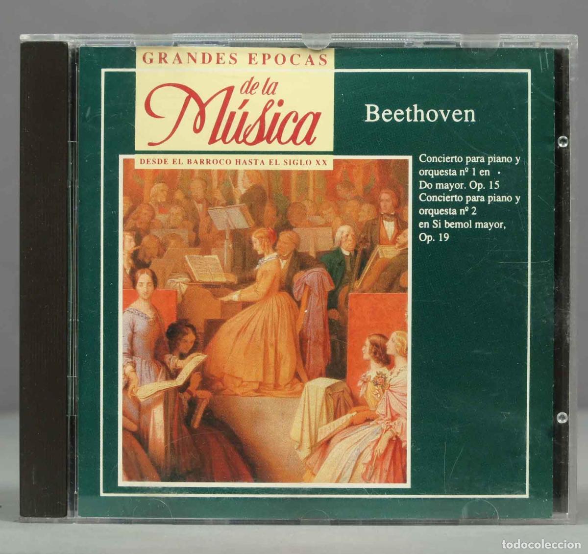 CDs de m&uacute;sica: CD. BEETHOVEN. OP 15. OP 19 - Foto 1