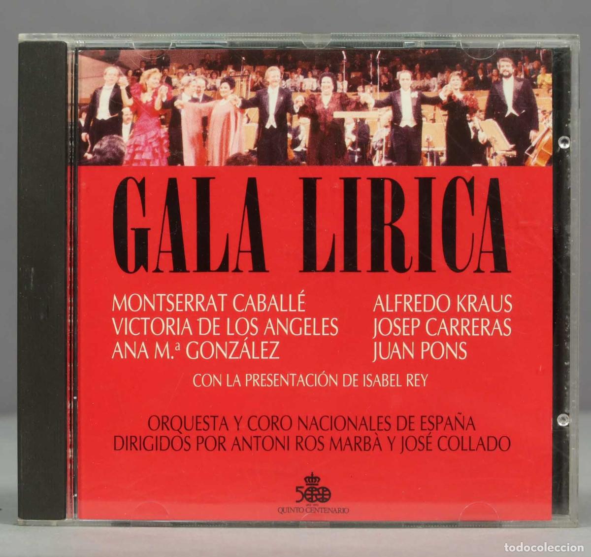 CDs de m&uacute;sica: CD. Gala Lirica - Foto 1