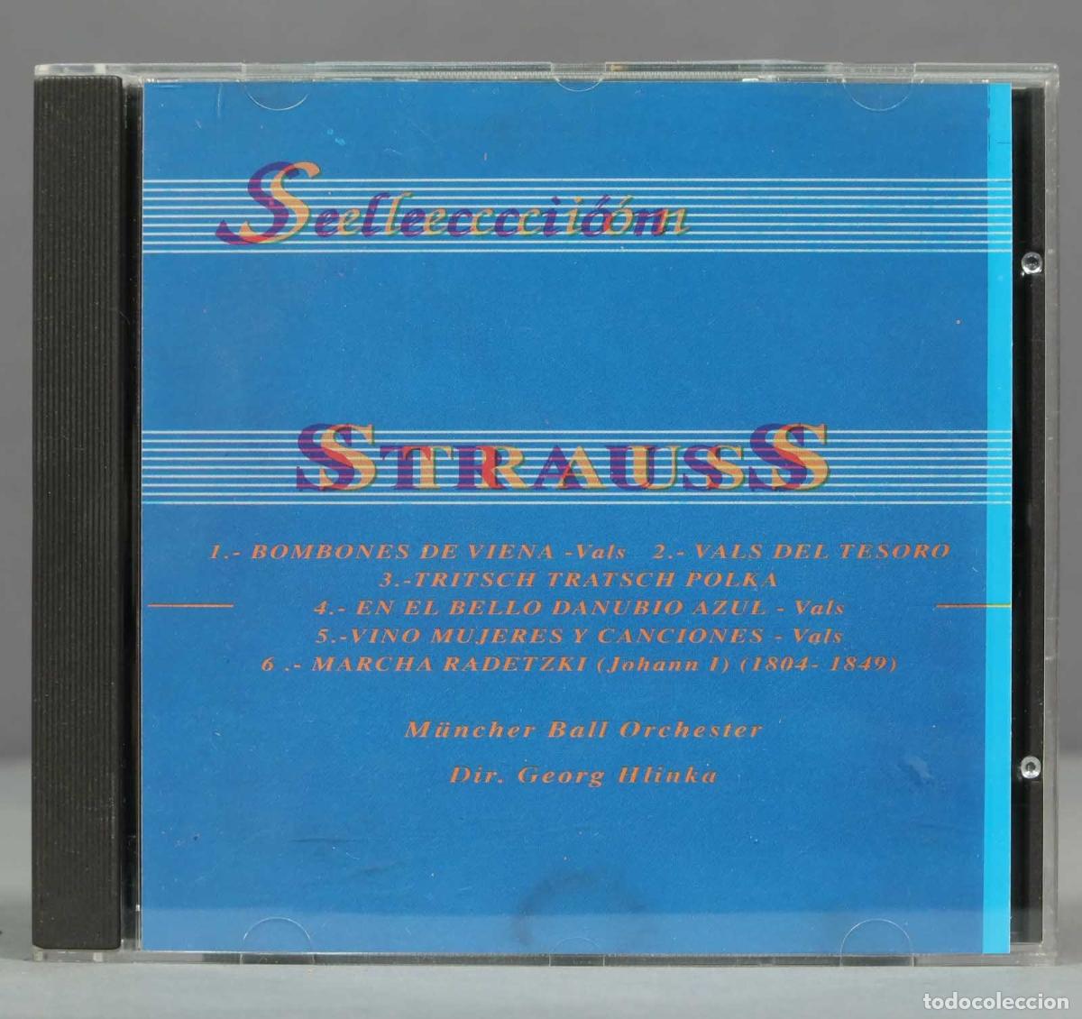 CDs de m&uacute;sica: CD. SELECCION STRAUSS. HLINKA - Foto 1
