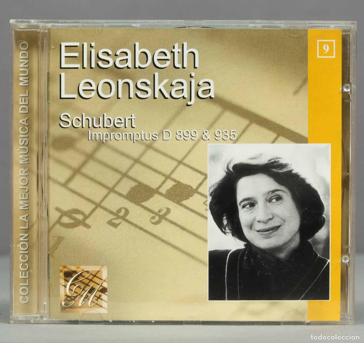 CDs de m&uacute;sica: CD. LEONSKAJA. SCHUBERT. D 899 935 - Foto 1