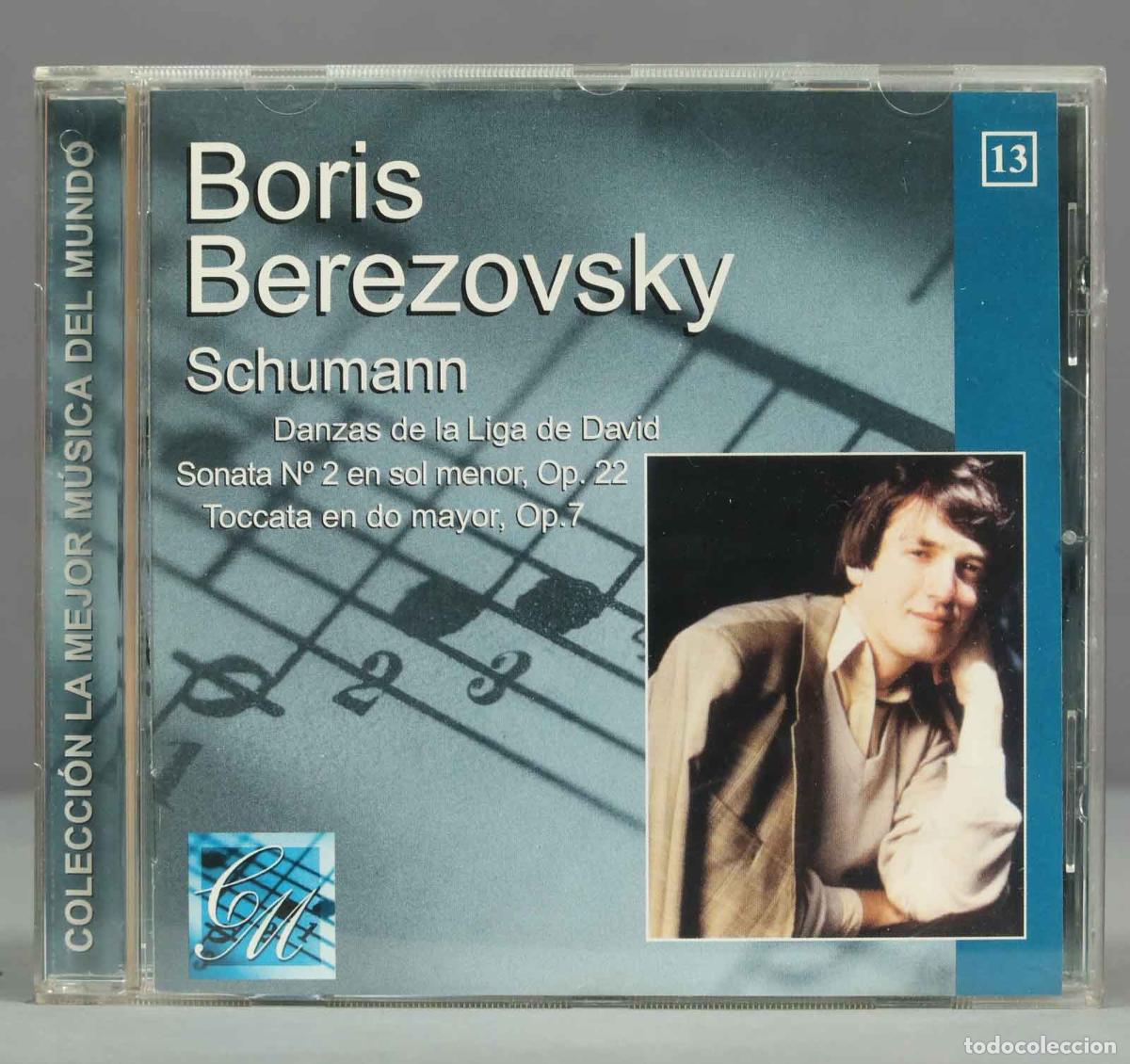 CDs de m&uacute;sica: CD. BEREZOVSKY. SCHUMANN. OP 22 OP 7 - Foto 1
