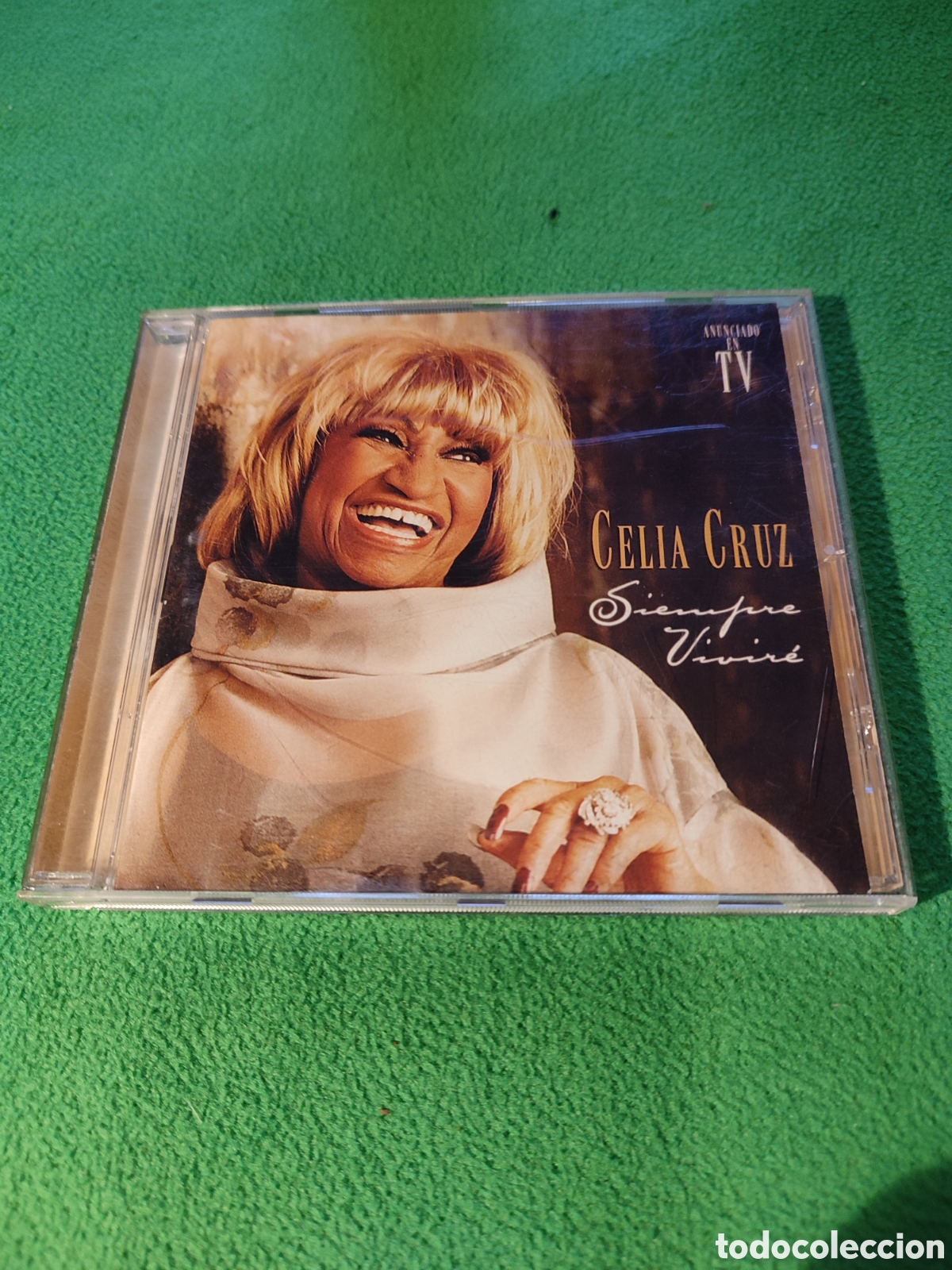 CDs de m&uacute;sica: Celia Cruz - Siempre vivir&eacute; - Foto 1