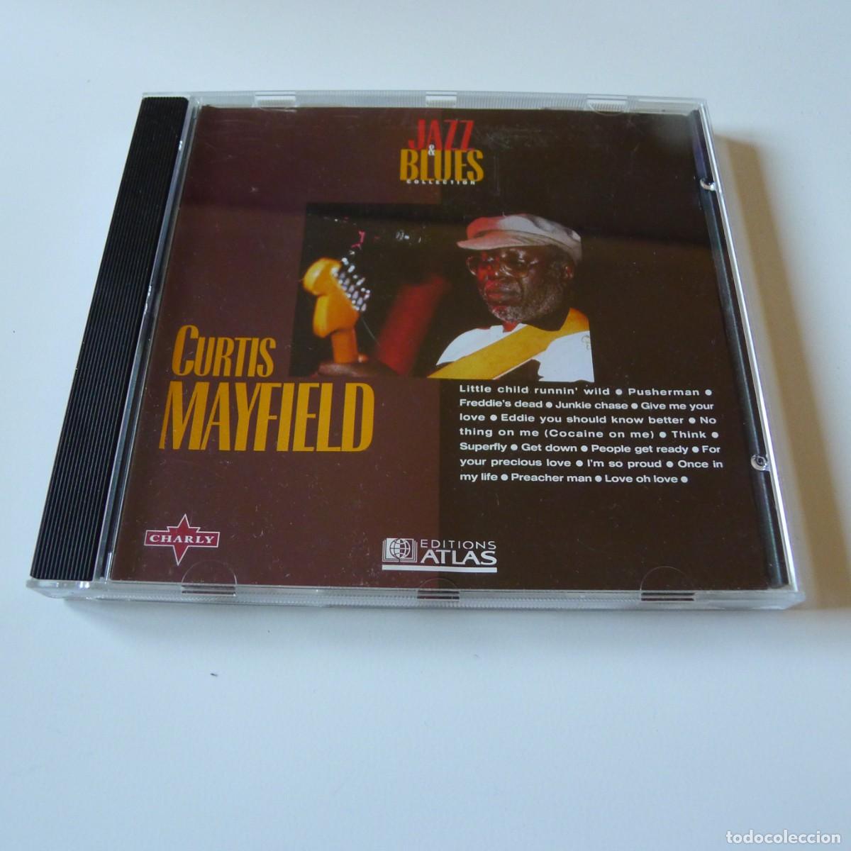 CDs de m&uacute;sica: CURTIS MAYFIELD CD edition ATLAS - Foto 1