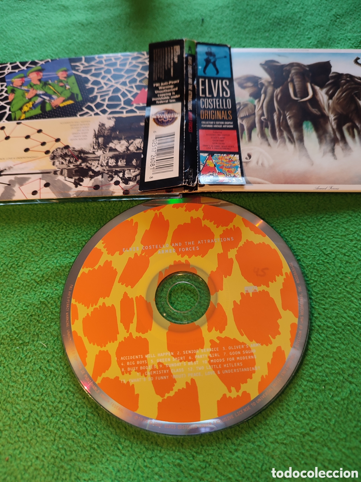 CDs de m&uacute;sica: Elvis Costello - Armed forces - Foto 2