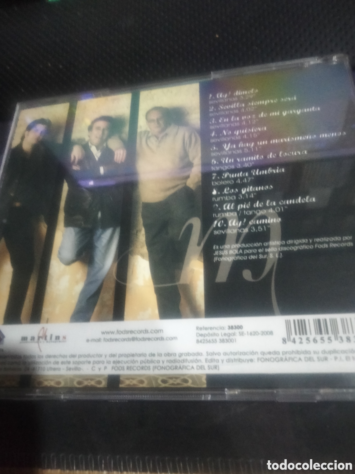CDs de m&uacute;sica: Marisme&ntilde;os un adi&oacute;s en la distancia -21 - Foto 2