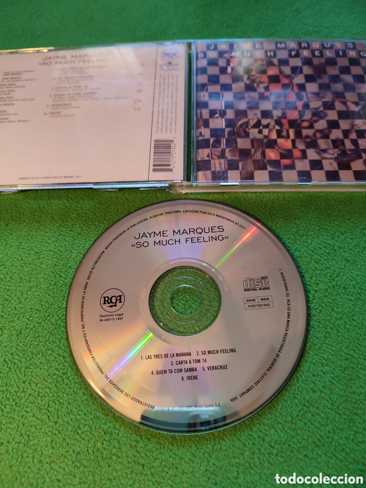 CDs de m&uacute;sica: Jaime Marqu&eacute;s - So much Feeling - Foto 2