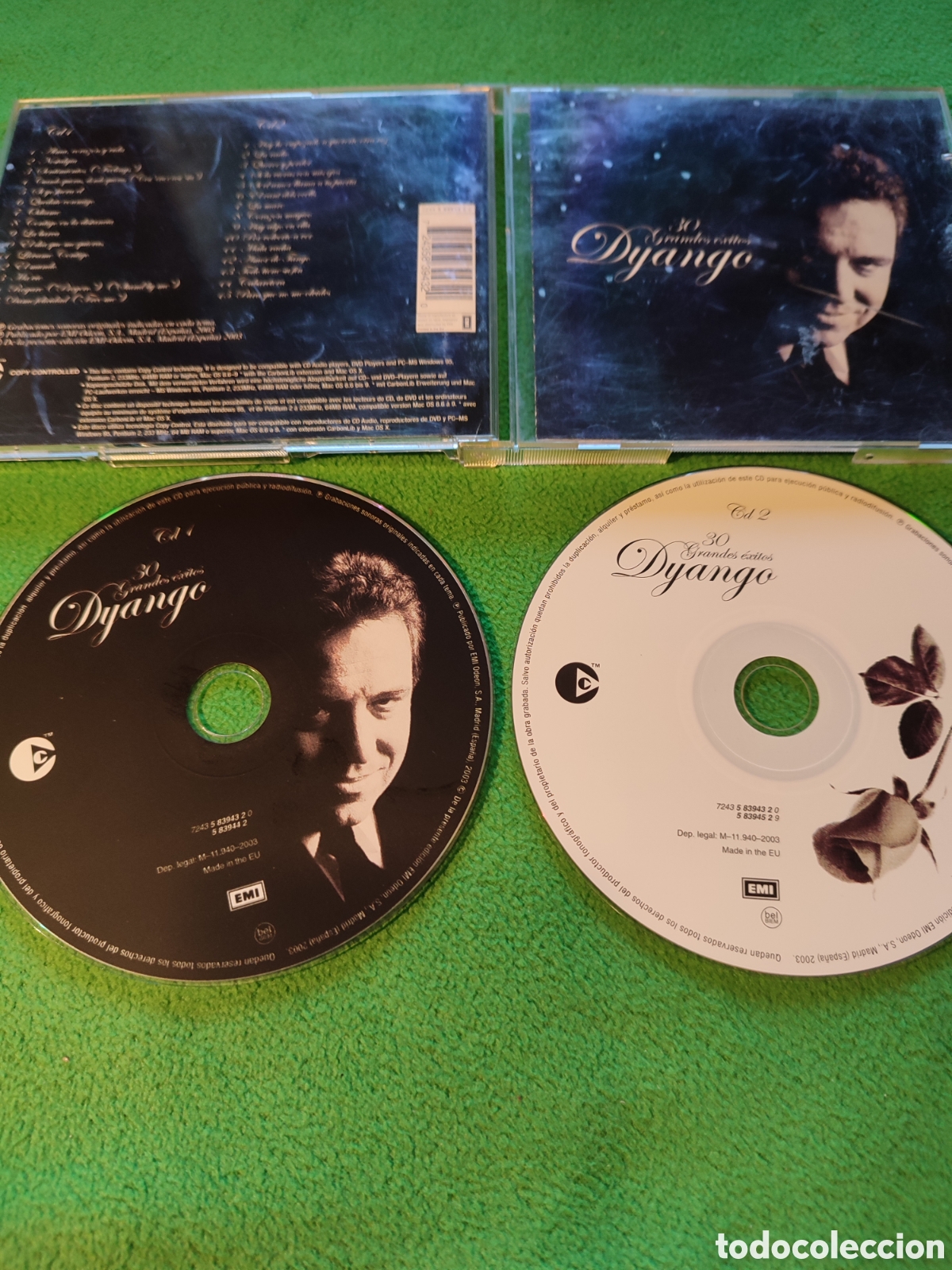 CDs de m&uacute;sica: Dyango - 30 grandes &eacute;xitos 2 CDs - Foto 2