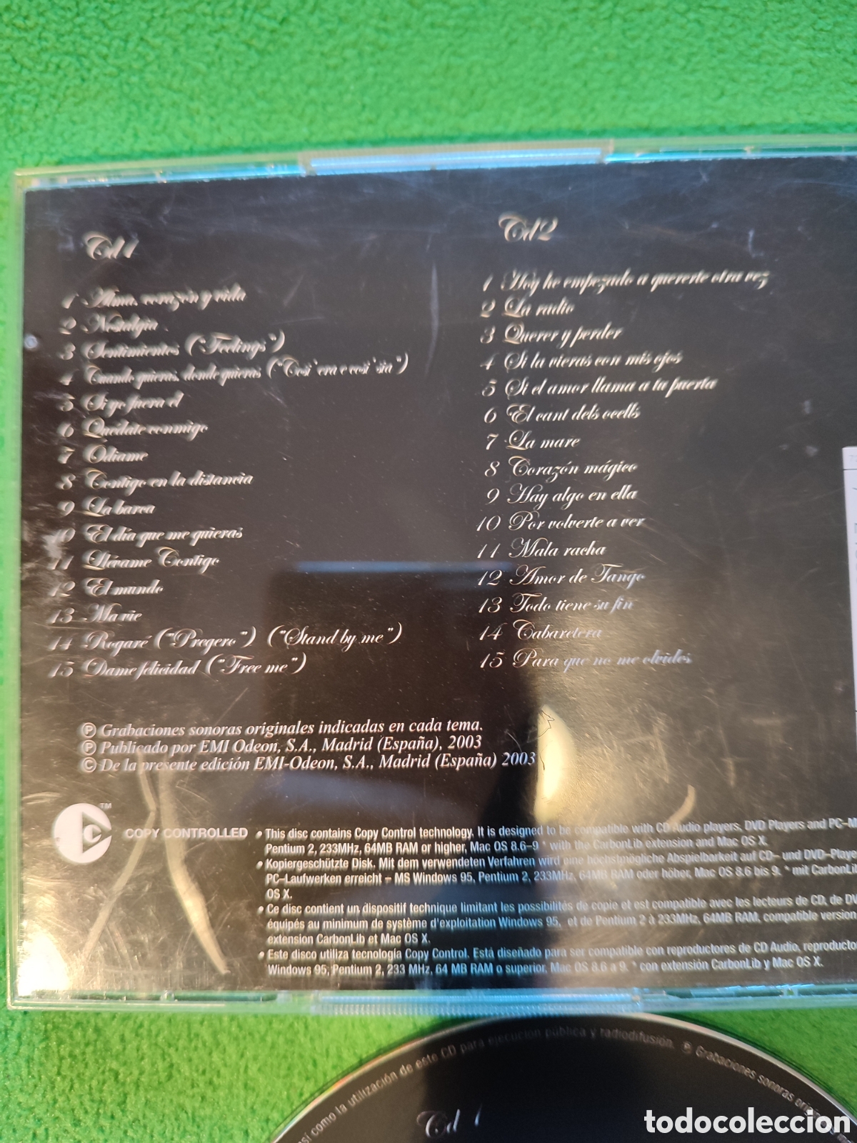 CDs de m&uacute;sica: Dyango - 30 grandes &eacute;xitos 2 CDs - Foto 3