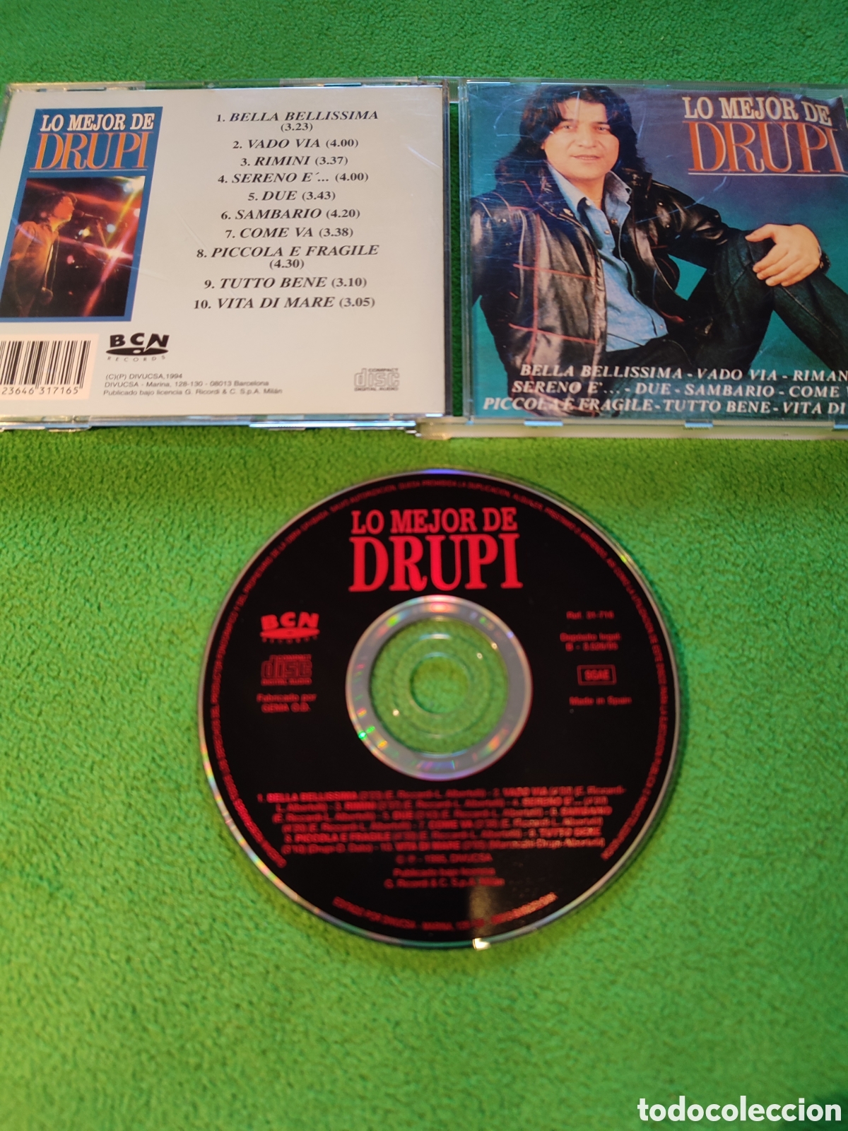 CDs de m&uacute;sica: Drupi - Lo mejor de Edici&oacute;n 1994 - Foto 2