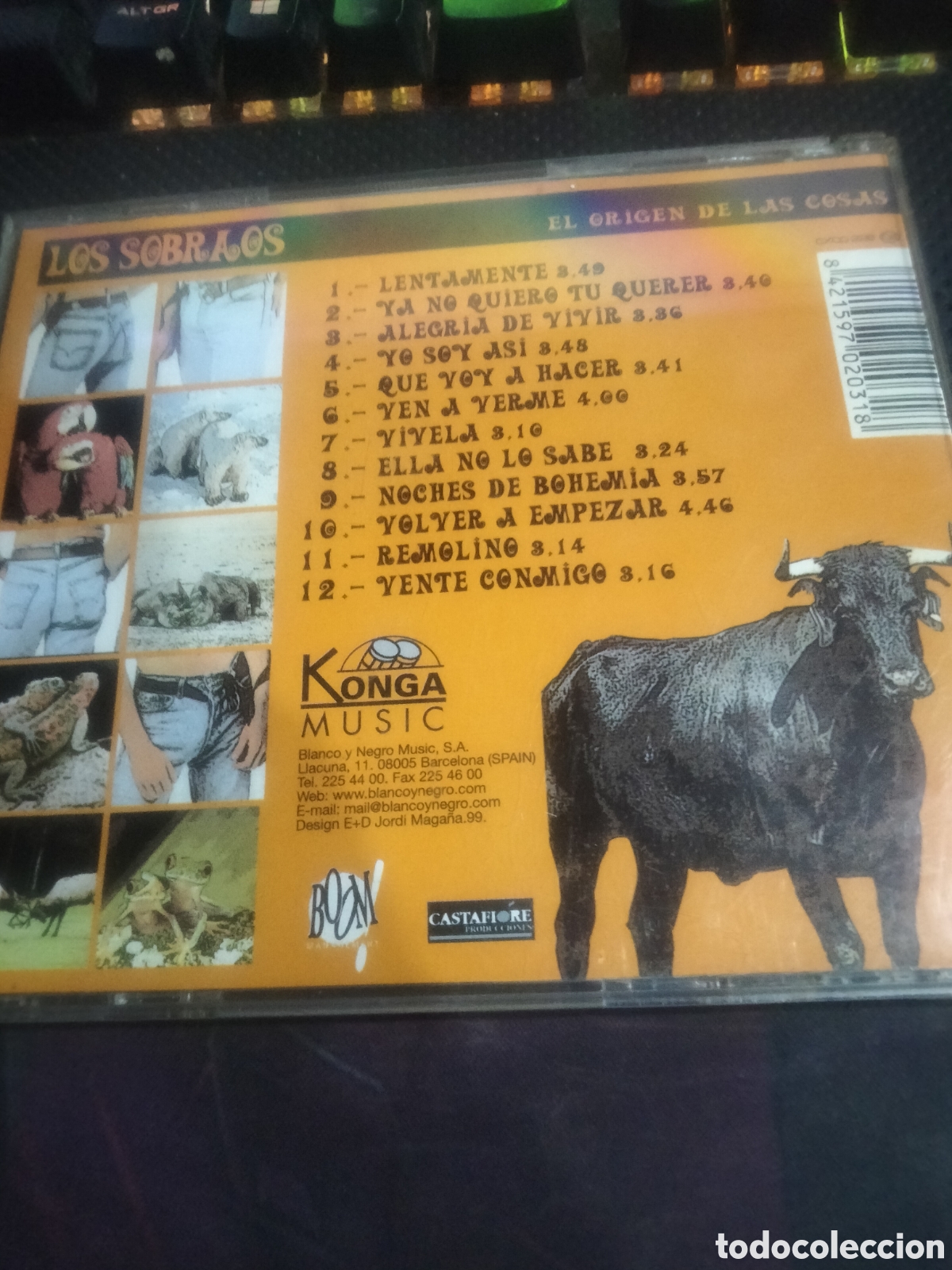 CDs de m&uacute;sica: Los sobraos el origen de las cosas -16 - Foto 2