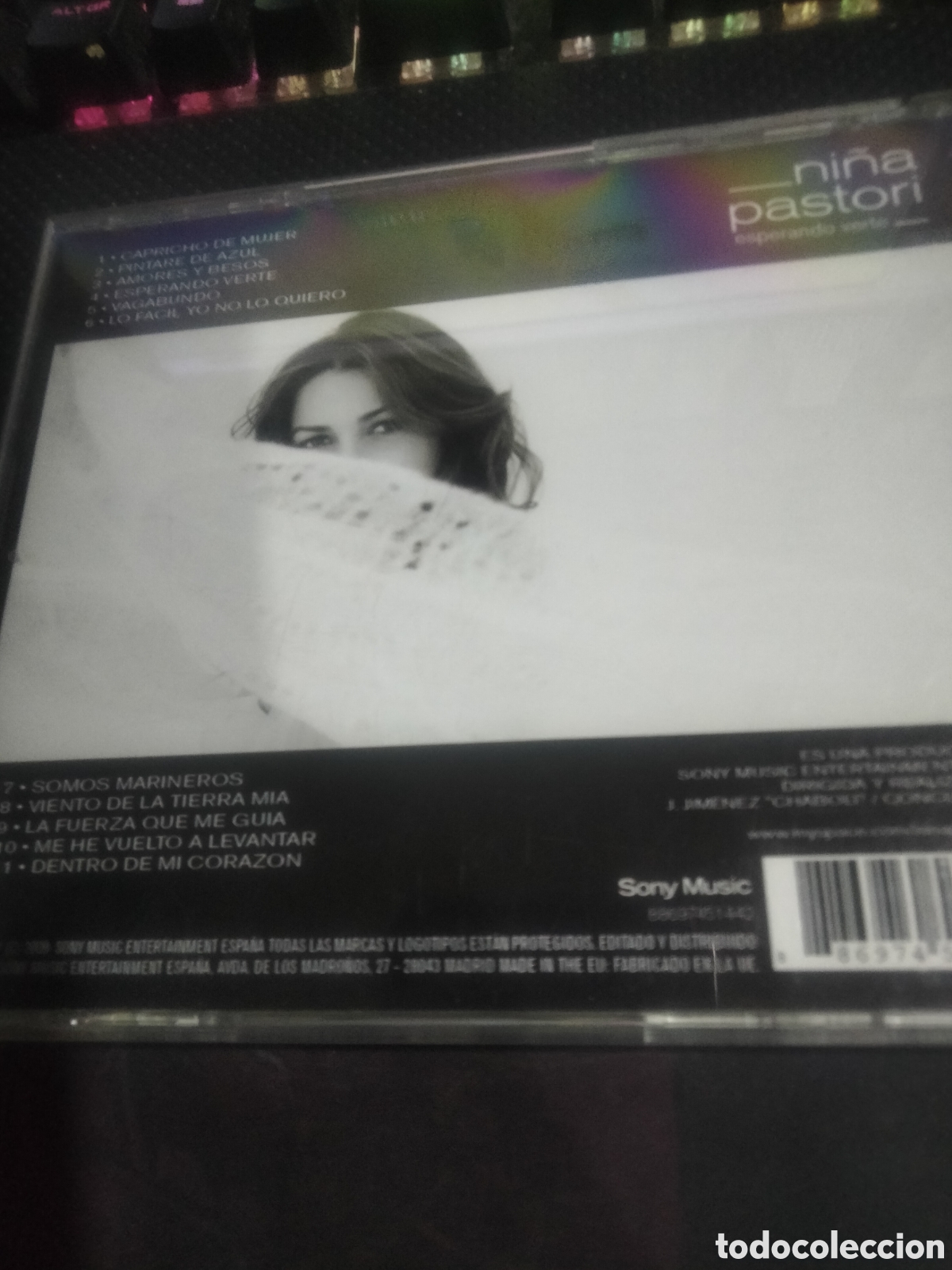 CDs de m&uacute;sica: Ni&ntilde;a Pastori esperando verte -3 - Foto 2