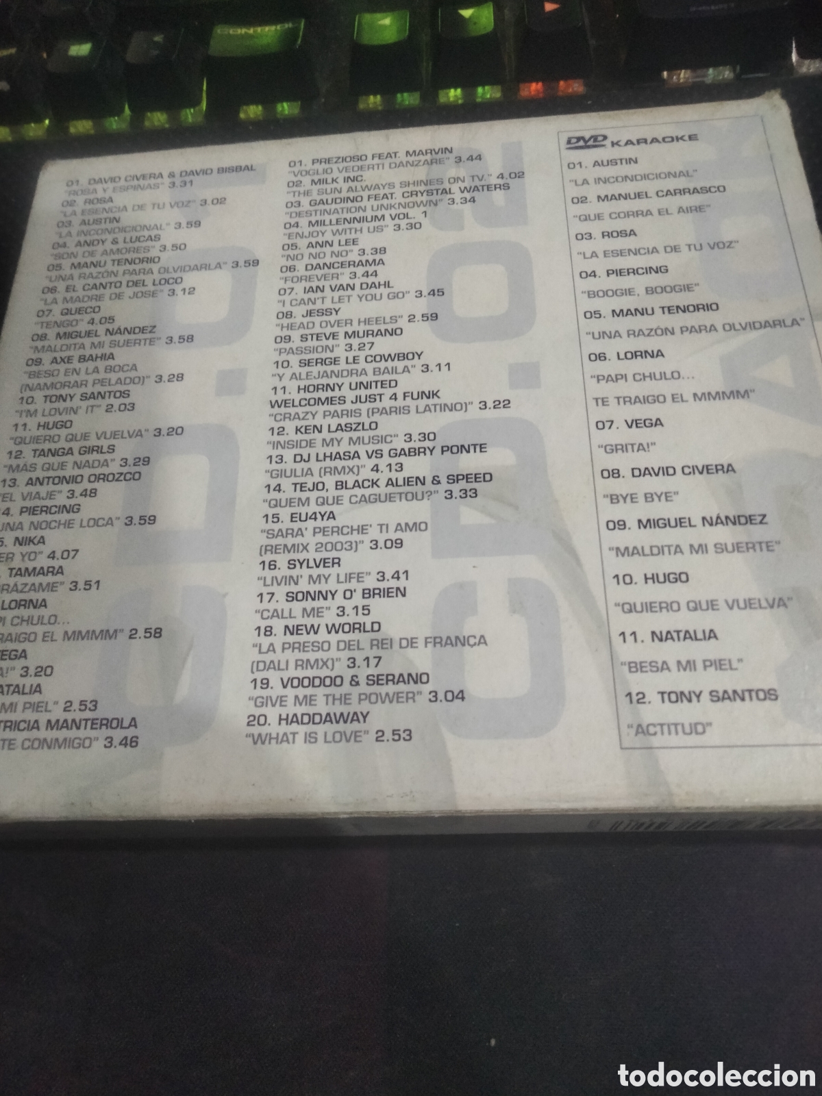 CDs de m&uacute;sica: Todo &eacute;xitos los 40 N1 del a&ntilde;o -20 - Foto 2