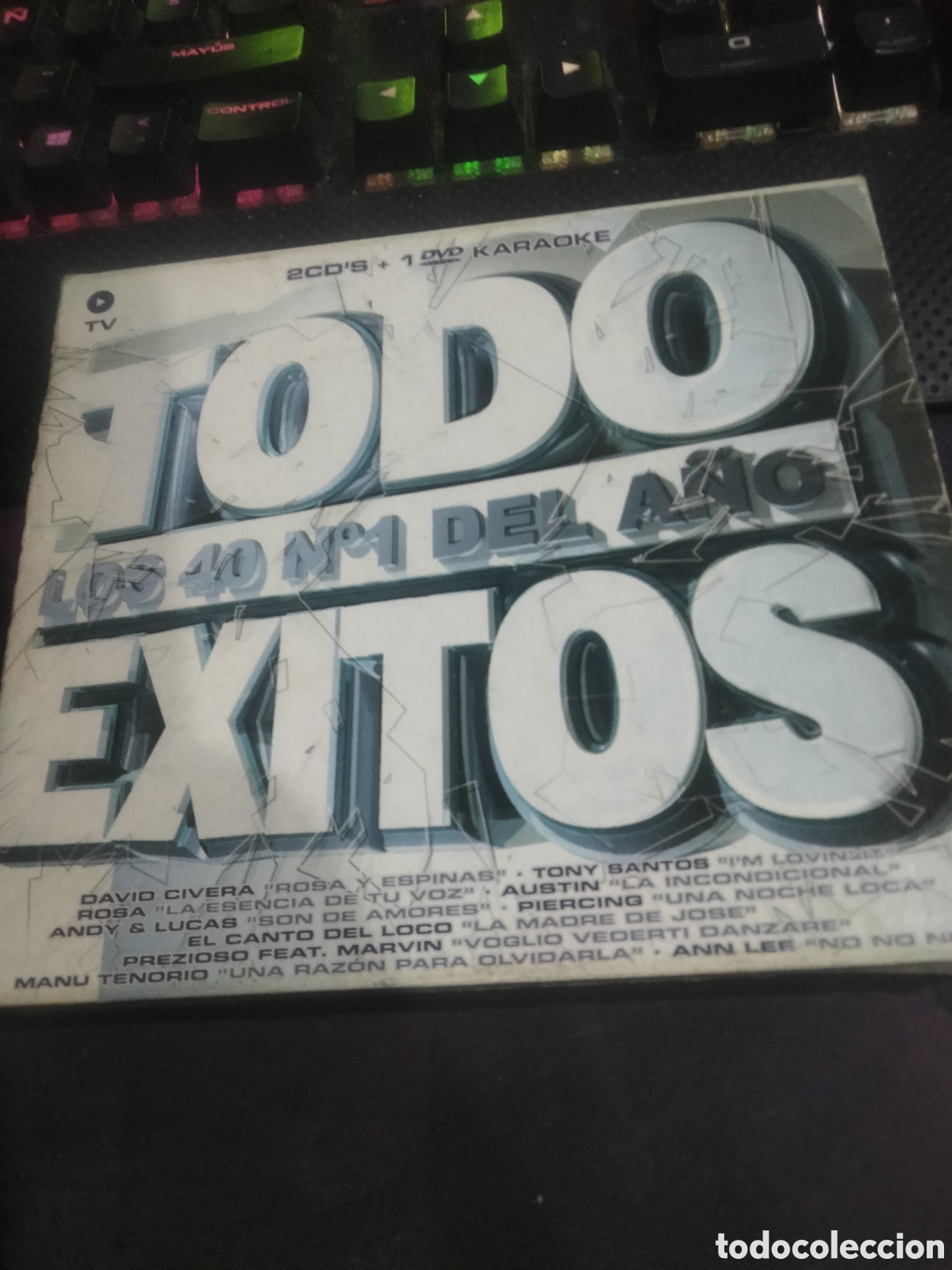 CDs de m&uacute;sica: Todo &eacute;xitos los 40 N1 del a&ntilde;o -20 - Foto 1