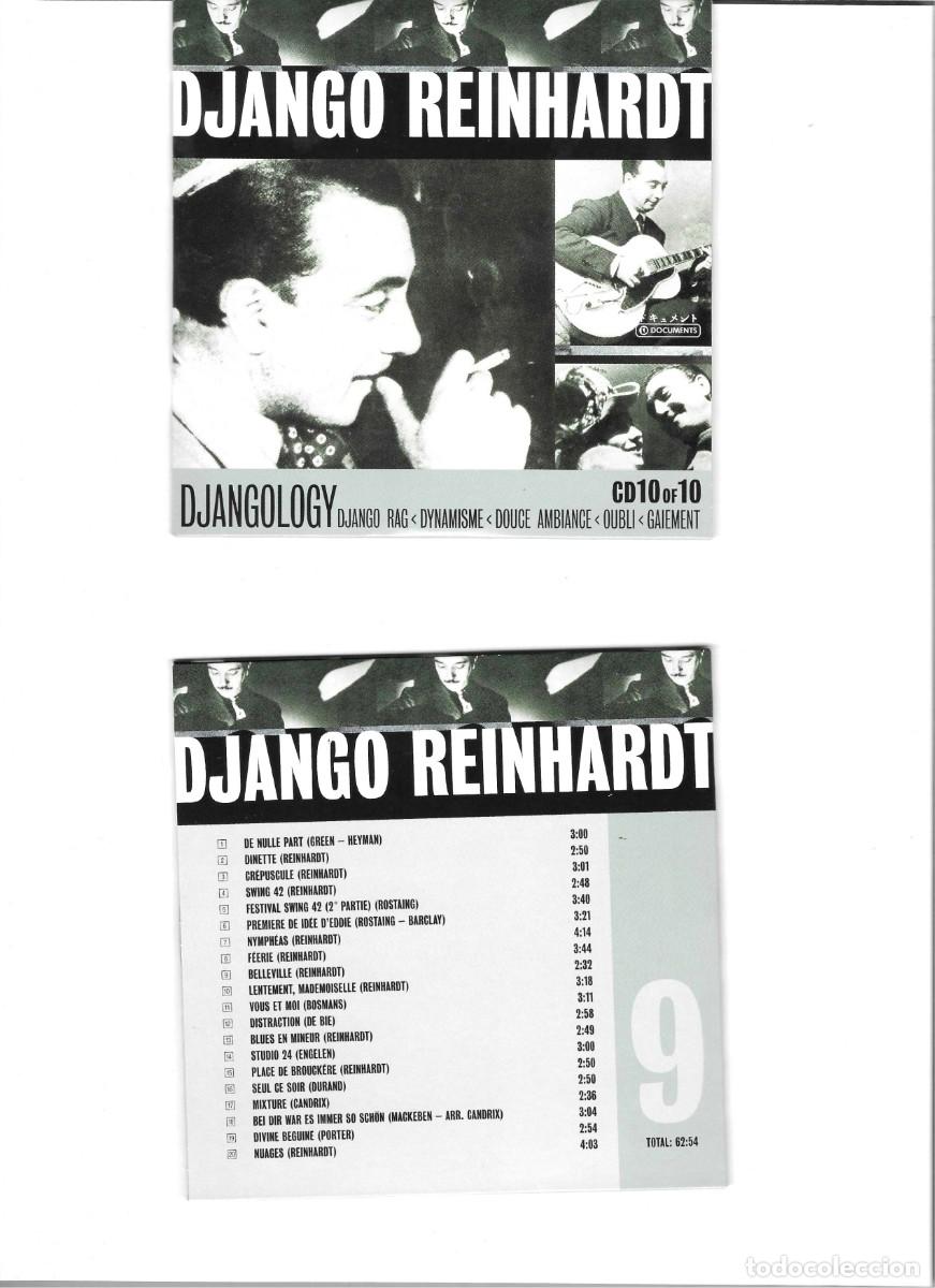 CDs de m&uacute;sica: django reinhardt. djangology. 10 cd - Foto 1