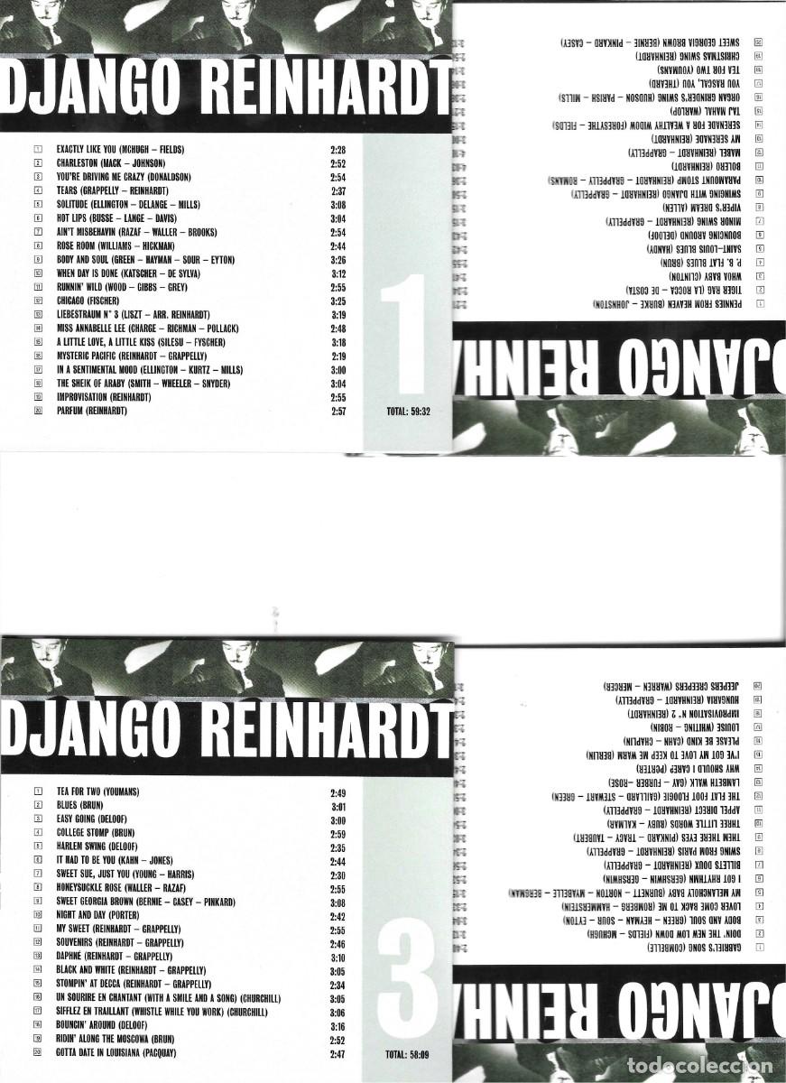 CDs de m&uacute;sica: django reinhardt. djangology. 10 cd - Foto 2
