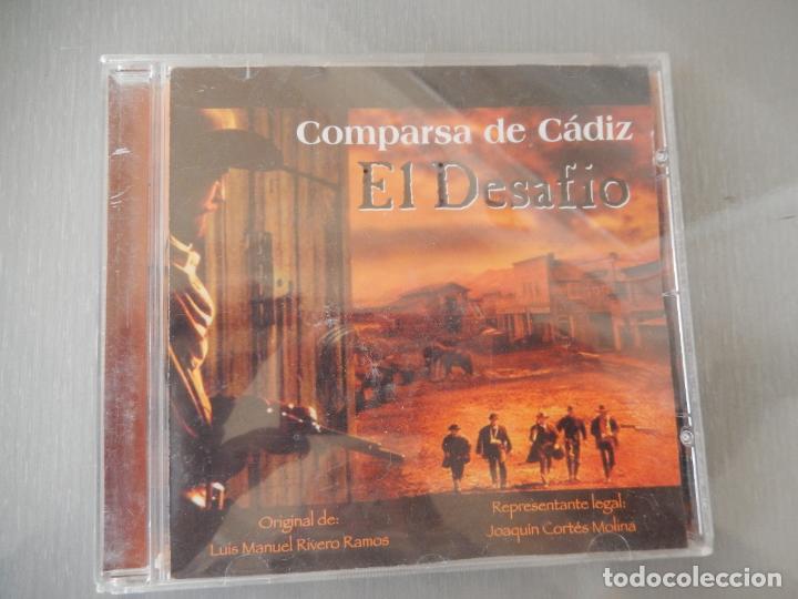 CDs de m&uacute;sica: EL DESAFIO - COMPARSA DE CADIZ - LUIS RIVERO CD - Foto 1