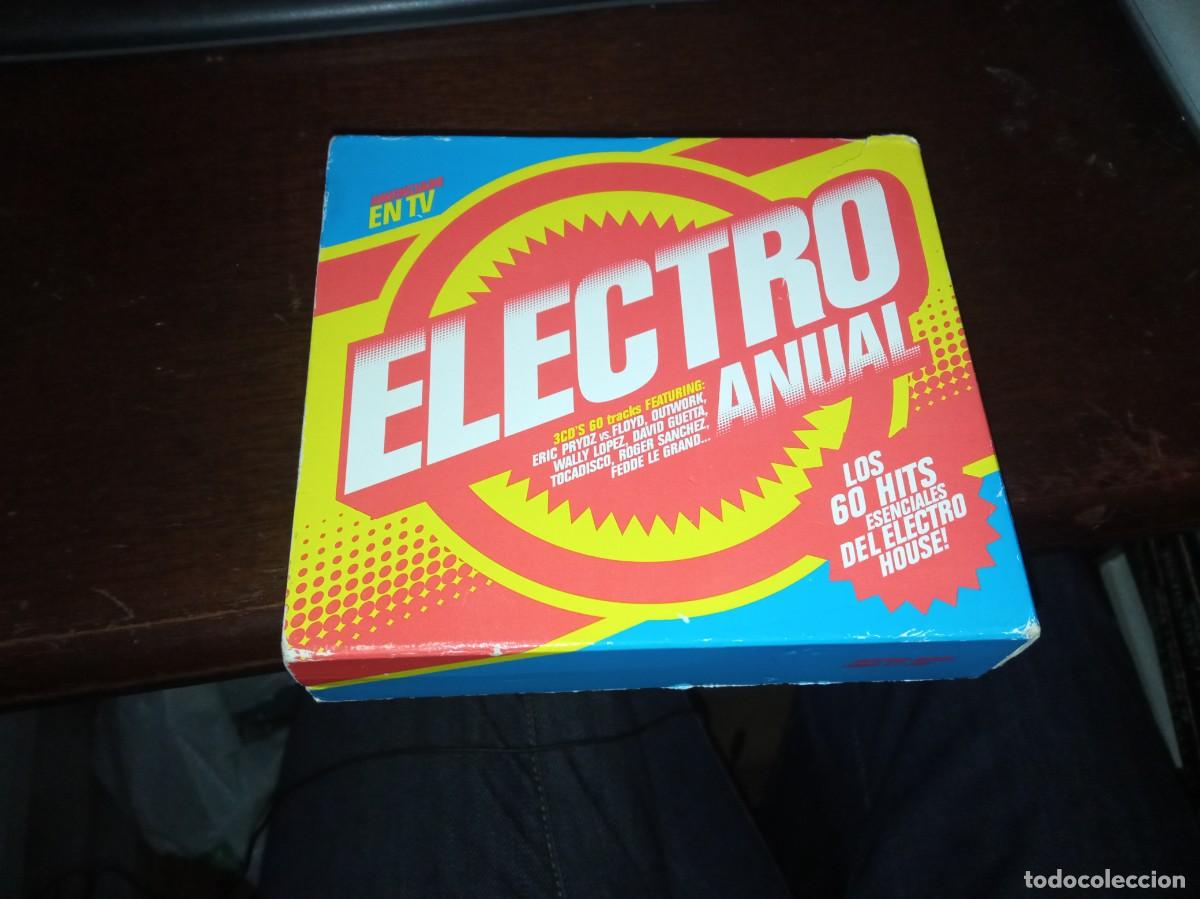 CDs de m&uacute;sica: Electro Anual caja de 3 CDs - Foto 1