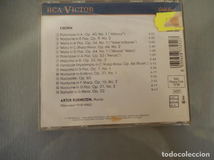CDs de m&uacute;sica: ARTUR RUBINSTEIN - THE CHOPIN COLLECTION - CD - Foto 2