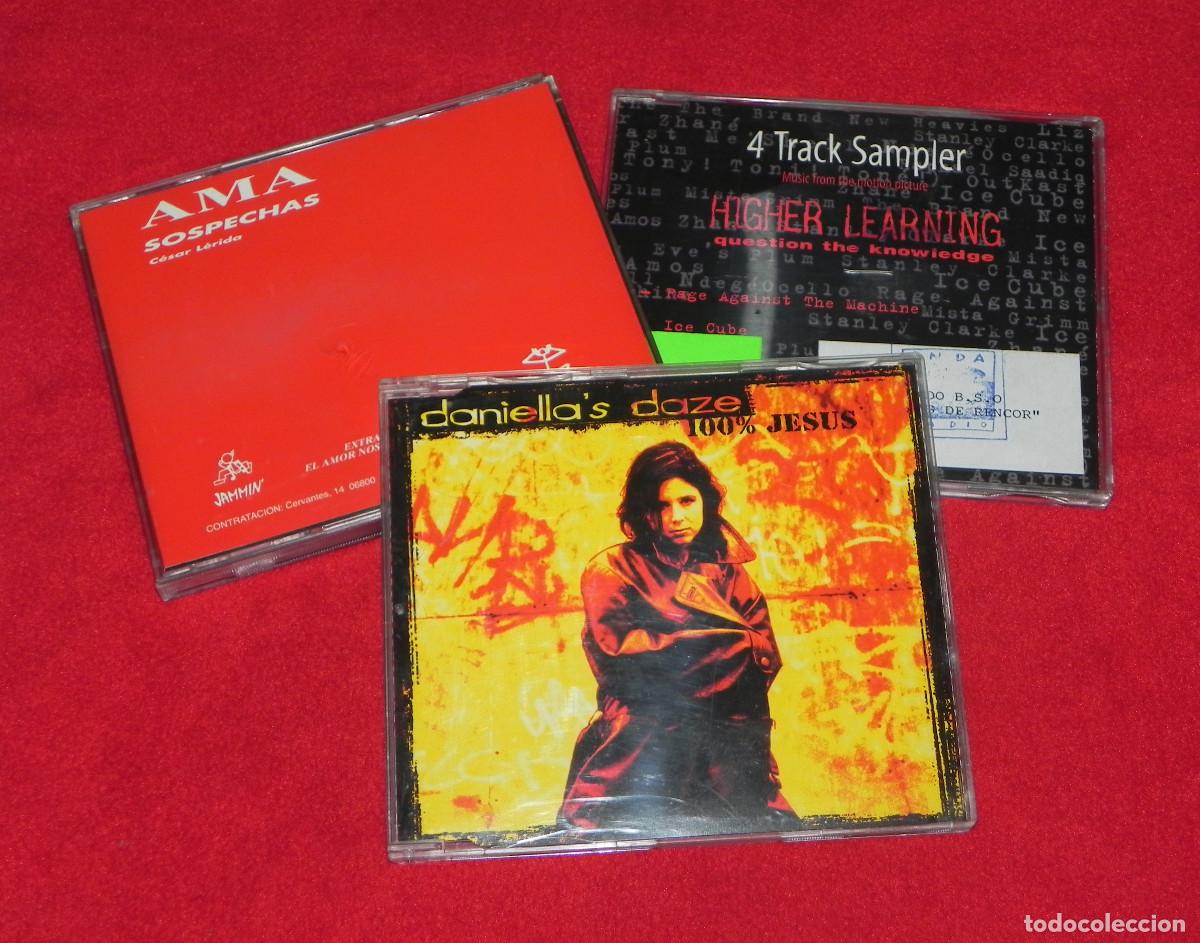 CDs de m&uacute;sica: 3 CD&acute;s Singles Originales (Daniella&acute;s Dance, AMA, HIGHER LEARNING). - Foto 1