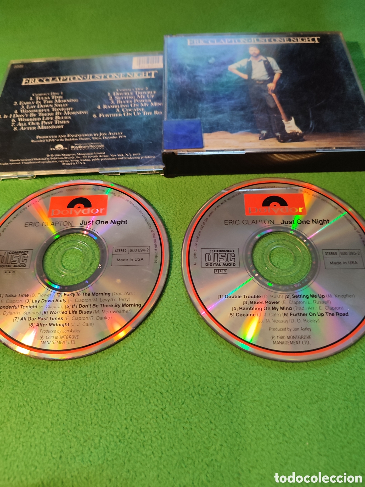 CDs de m&uacute;sica: Eric Clapton - Just one night 2 CDs - Foto 2