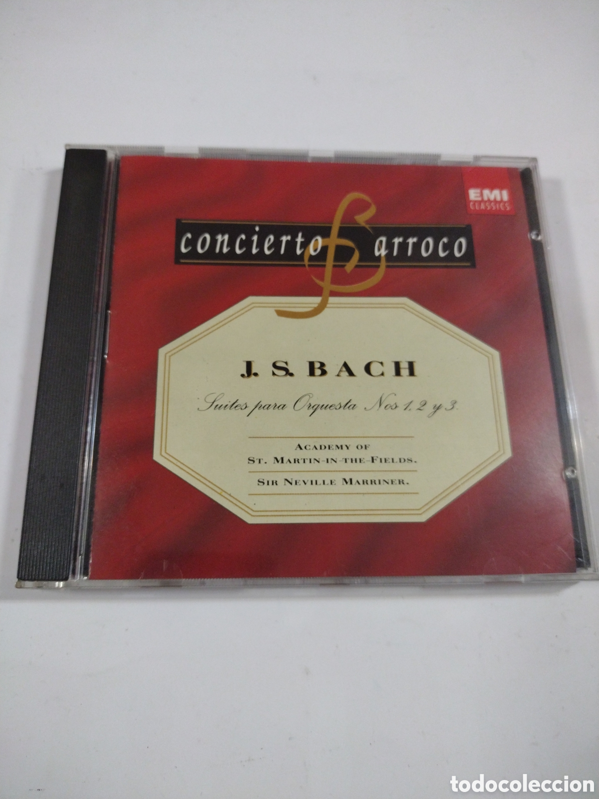 CDs de m&uacute;sica: Concierto barroco. J. S. Bach. CD - Foto 1