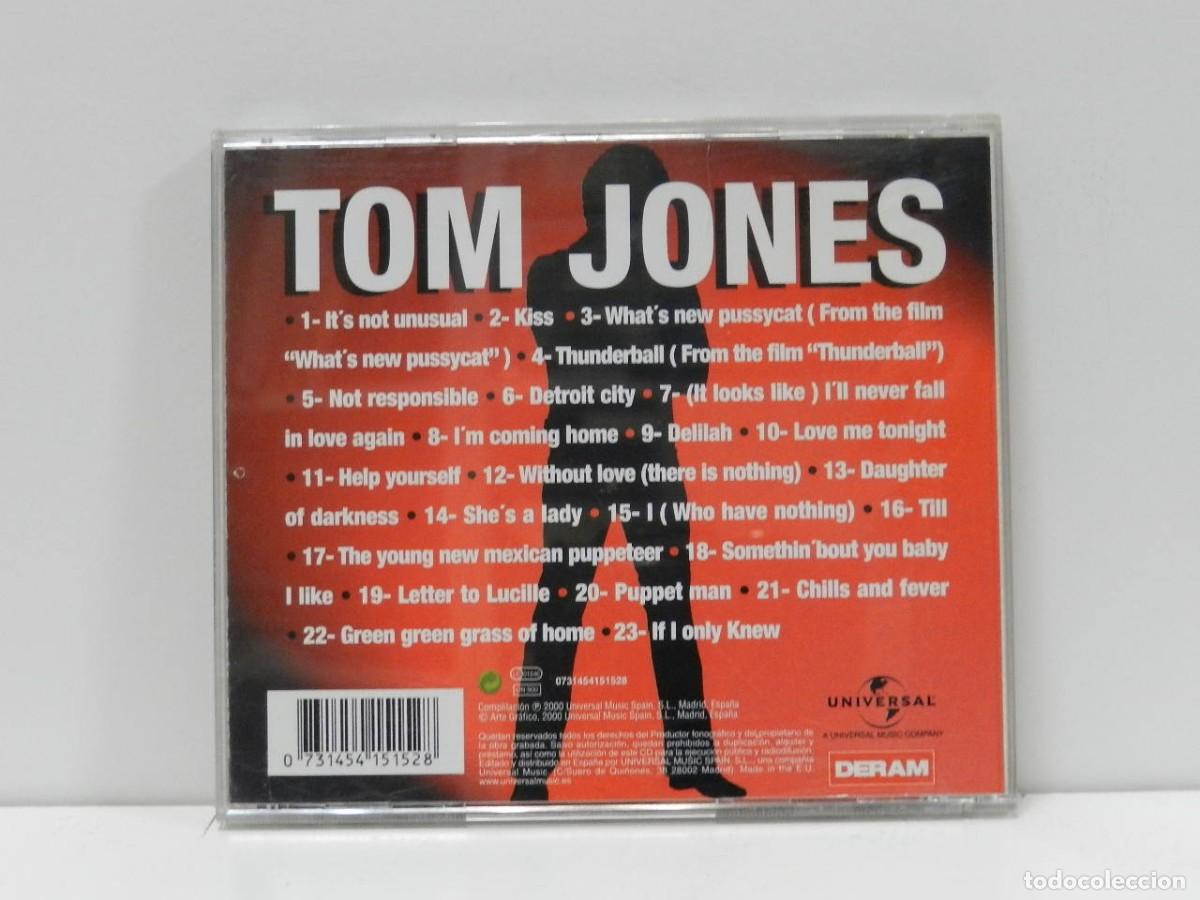 CDs de m&uacute;sica: DISCO CD. Tom Jones &ndash; Gold - Greatest Hits. COMPACT DISC. - Foto 2