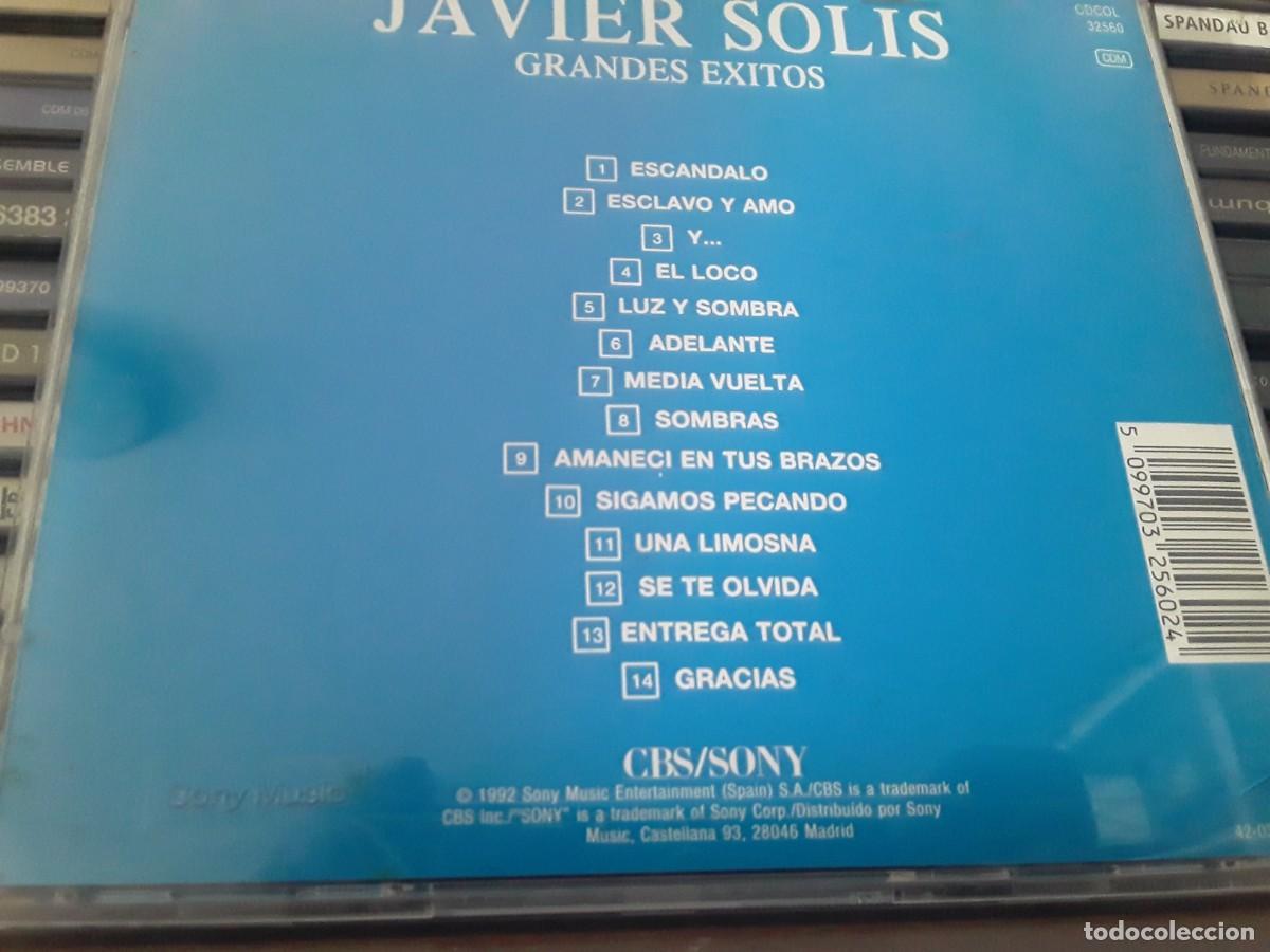 CDs de m&uacute;sica: Javier Solis &lrm;&ndash; Grandes Exitos - cd - Foto 2