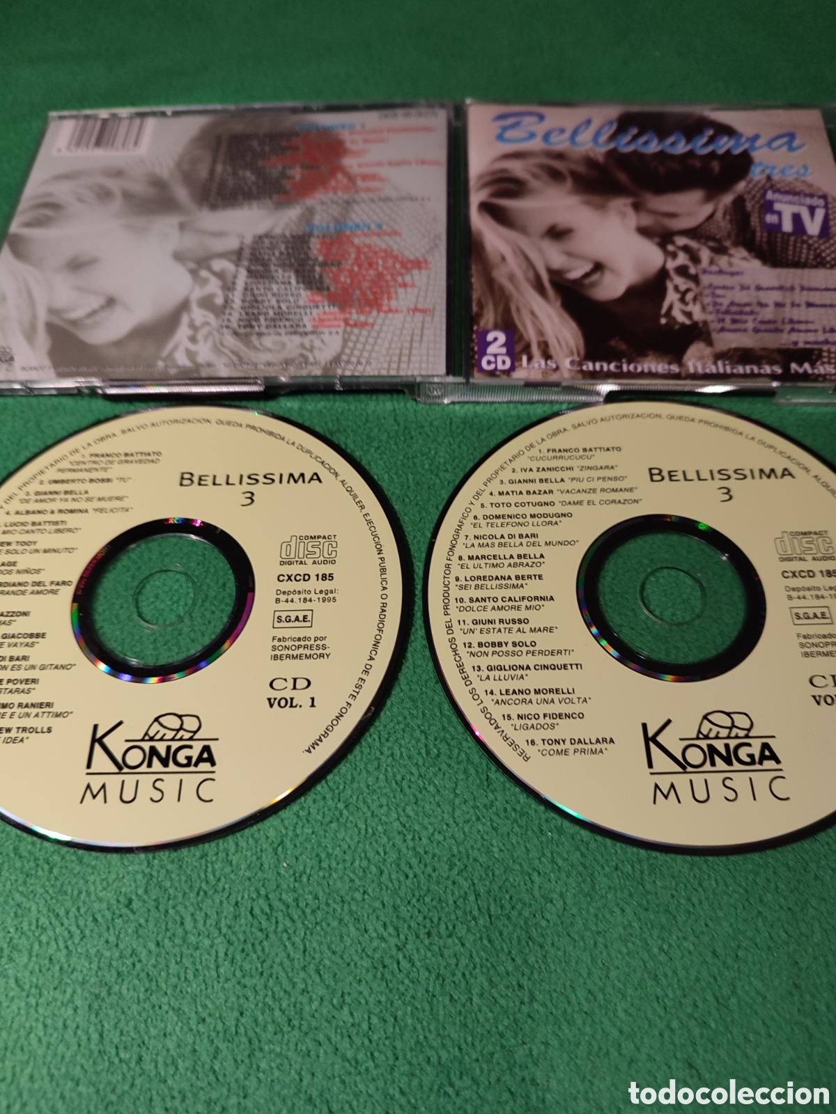 CDs de m&uacute;sica: Bell&iacute;sima,Vol 3 - Varios 2 CDs - Foto 2