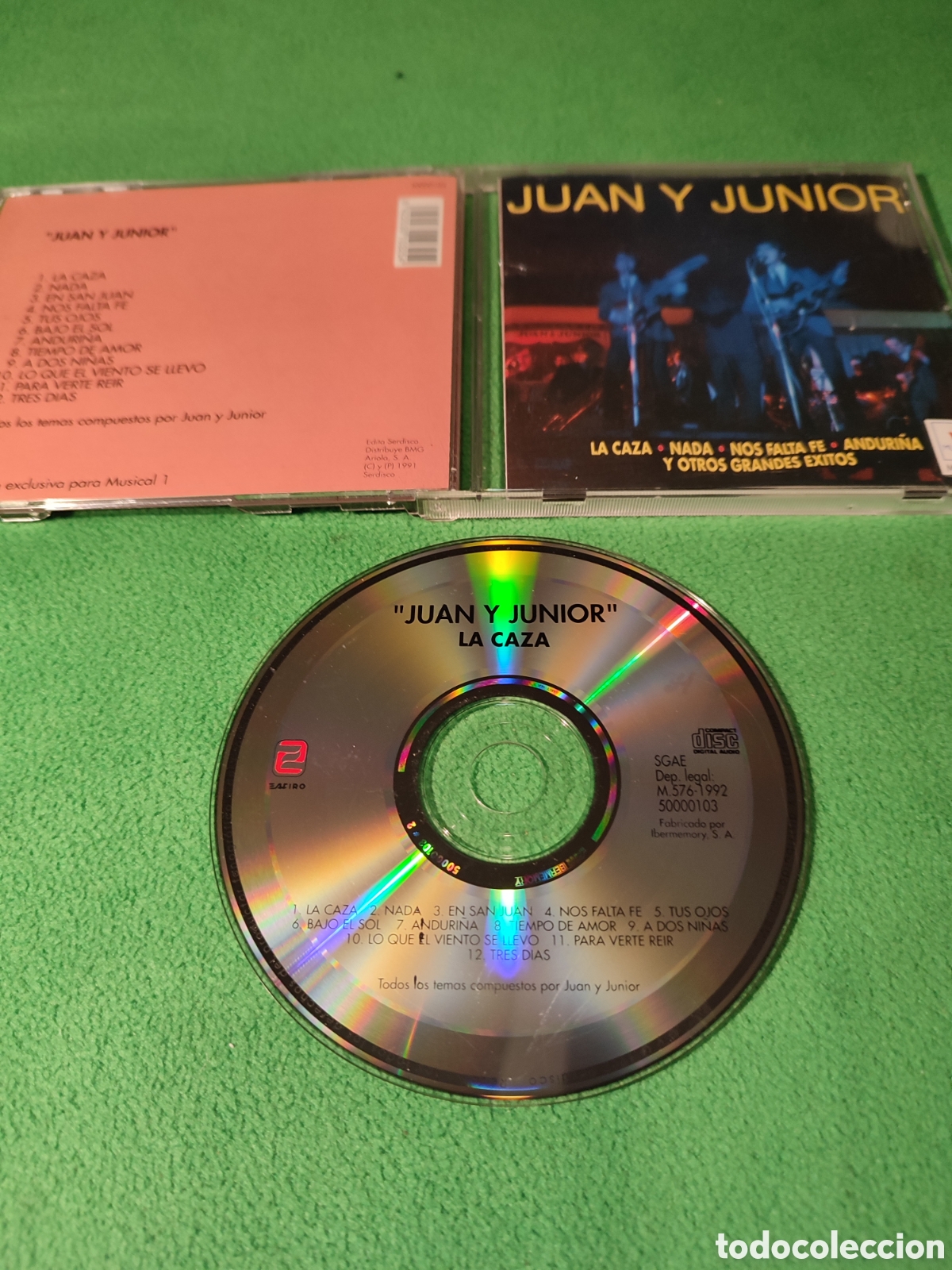 CDs de m&uacute;sica: Juan y Junior - La caza - Foto 2