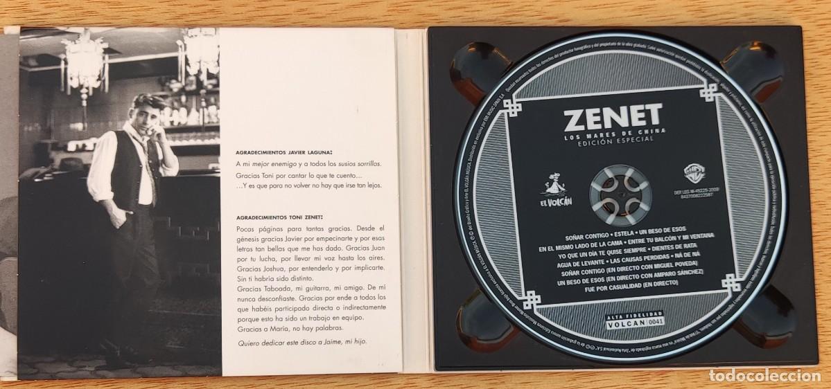 CDs de m&uacute;sica: ZENET - LOS MARES DE CHINA (CD) 2009 - 13 TEMAS - DIGIPAK - Foto 2