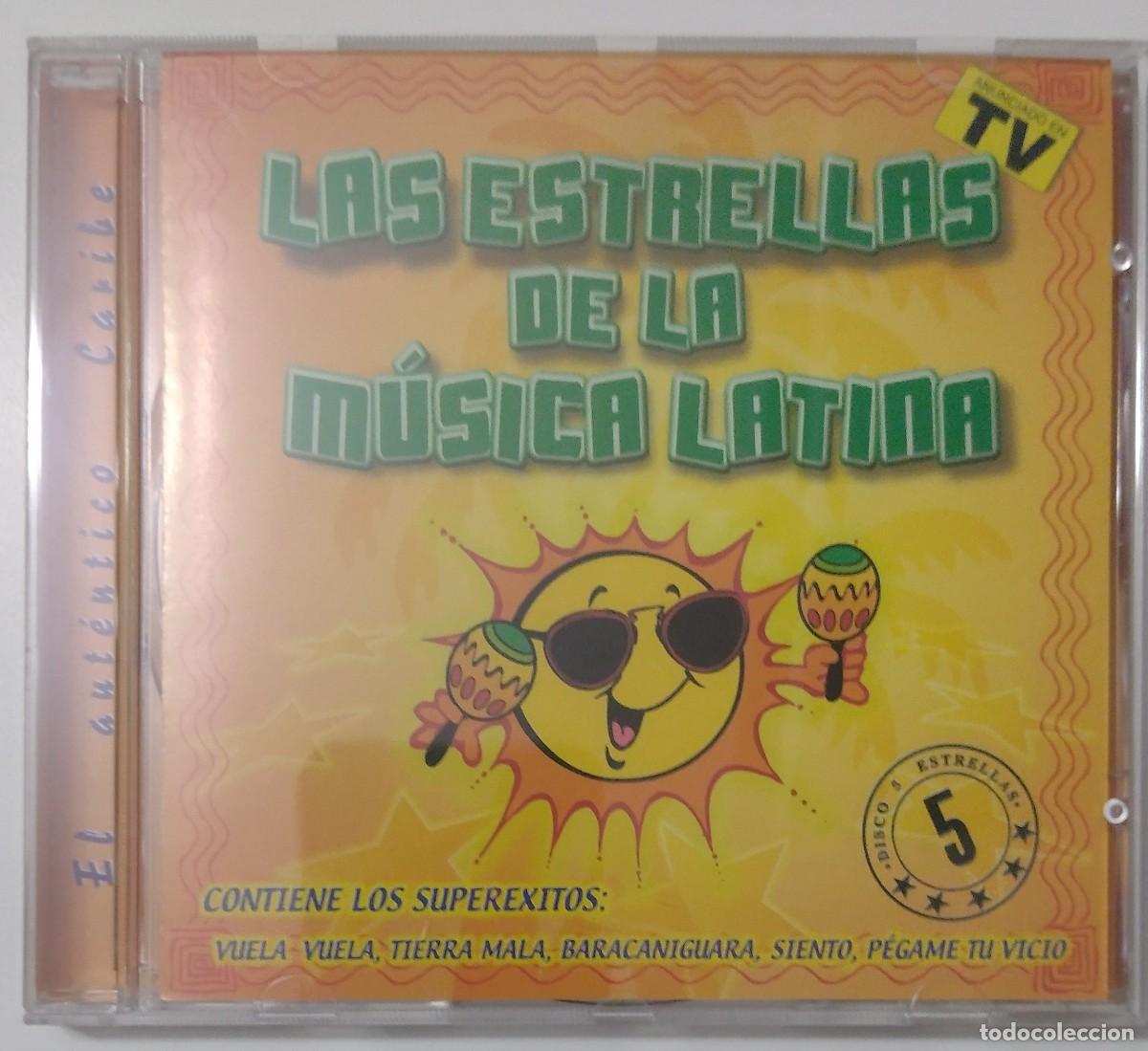 CD di Musica: &rdquo;Las estrellas de la m&uacute;sica latina&rdquo; (2000). Formato: CD.