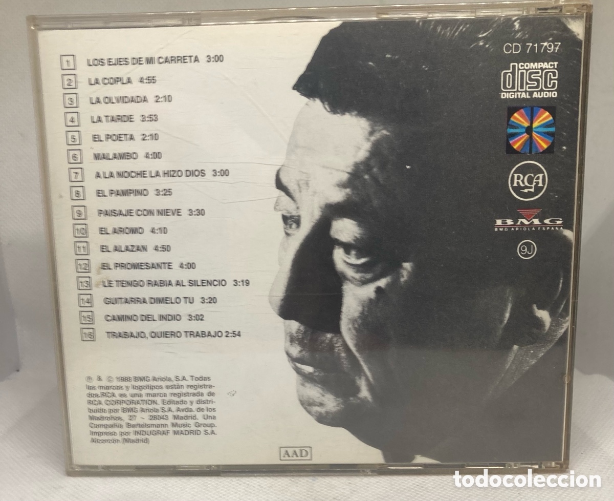 CDs de m&uacute;sica: ATAHUALPA YUPANQUI - Foto 2