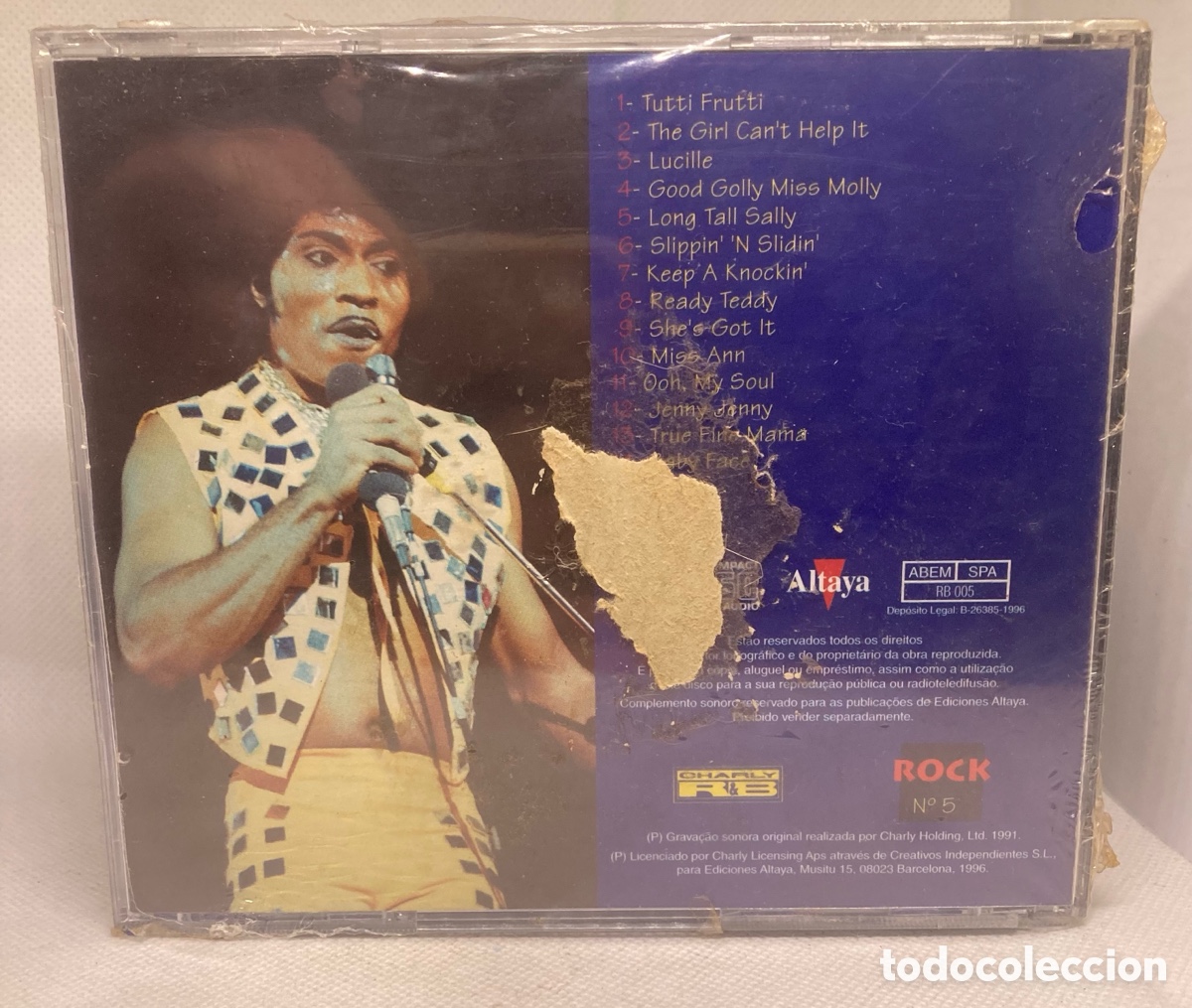 CDs de m&uacute;sica: LITLEE RICHARD precintado - Foto 2