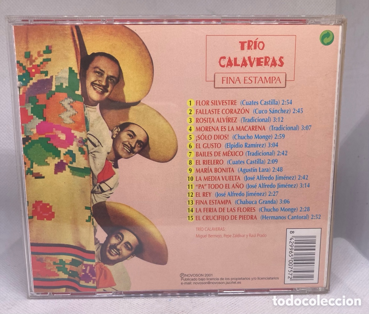 CDs de m&uacute;sica: TRIO CALAVERAS - Foto 2