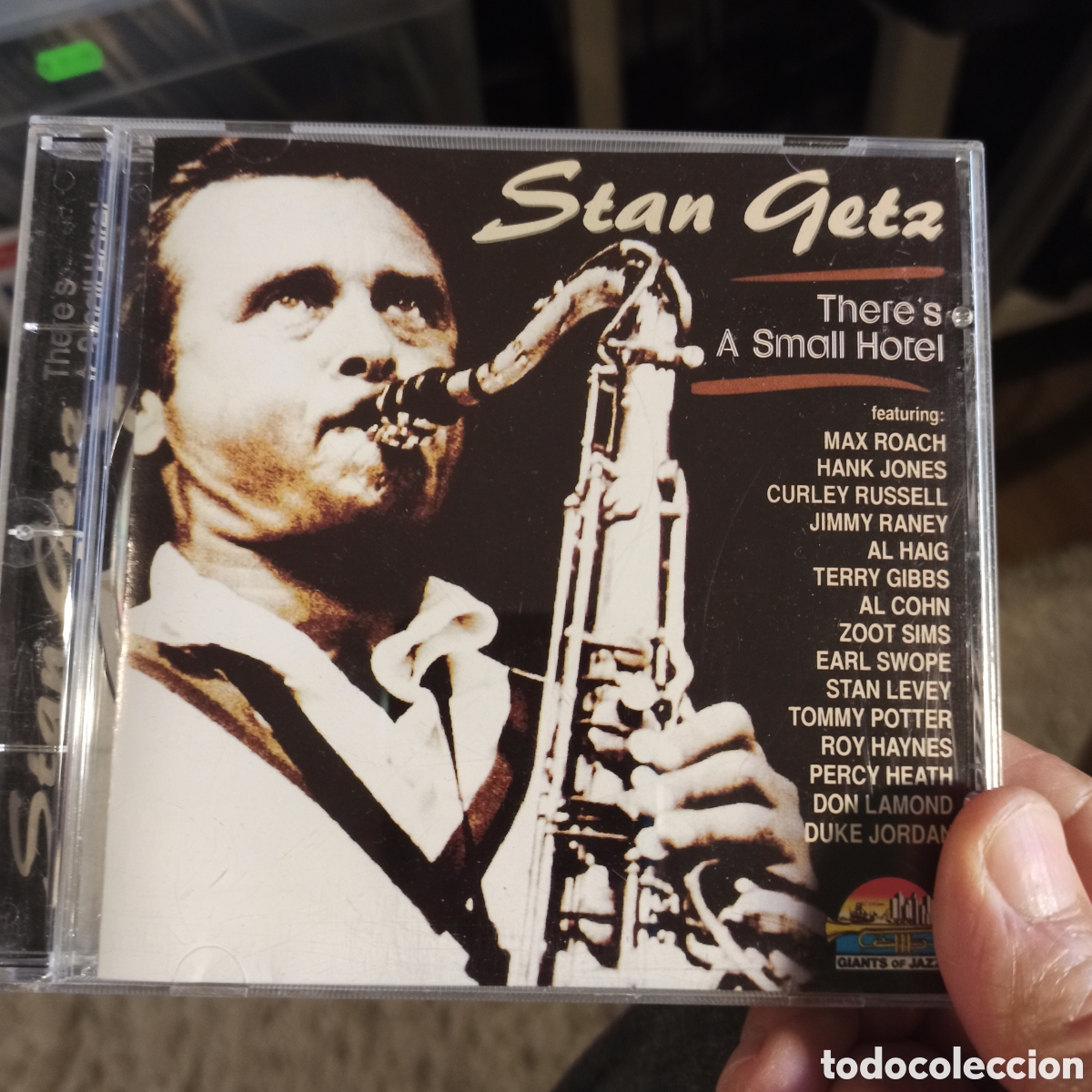 CDs de m&uacute;sica: Stan Getz &ndash; Theres A Small Hotel - Foto 1