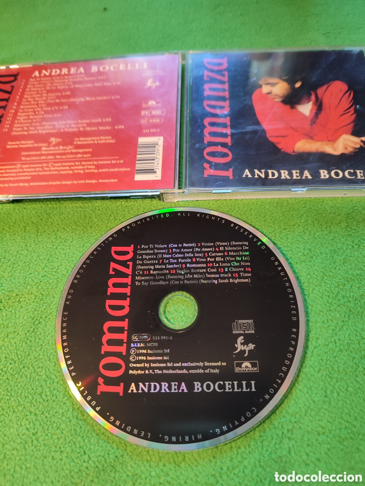 CDs de m&uacute;sica: Andrea Bocelli - Romanza - Foto 2
