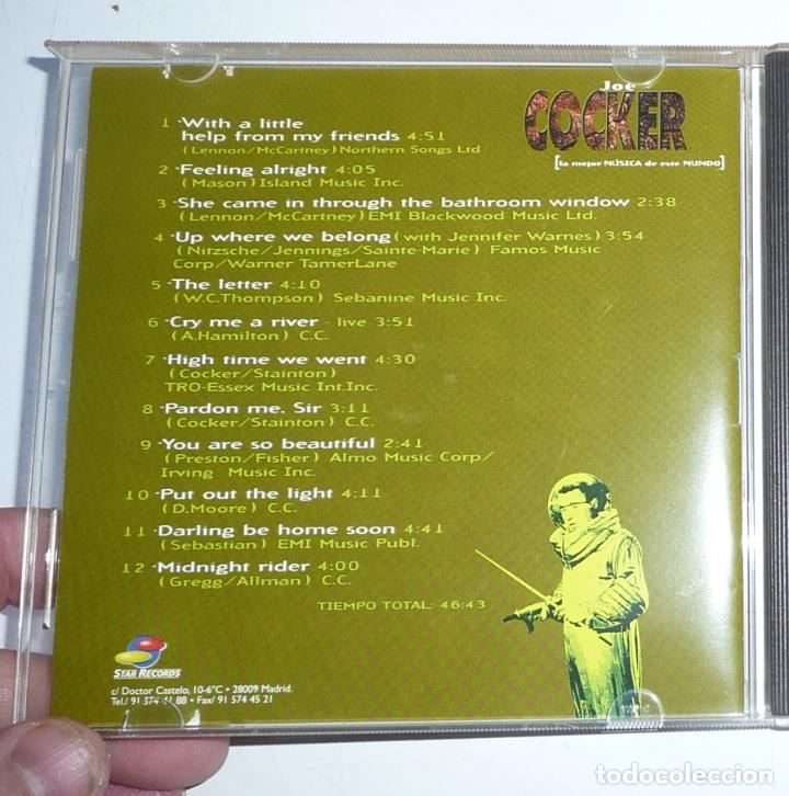 CDs de m&uacute;sica: CD Joe Cocker (Star Records) 12 grandes &eacute;xitos - Foto 3