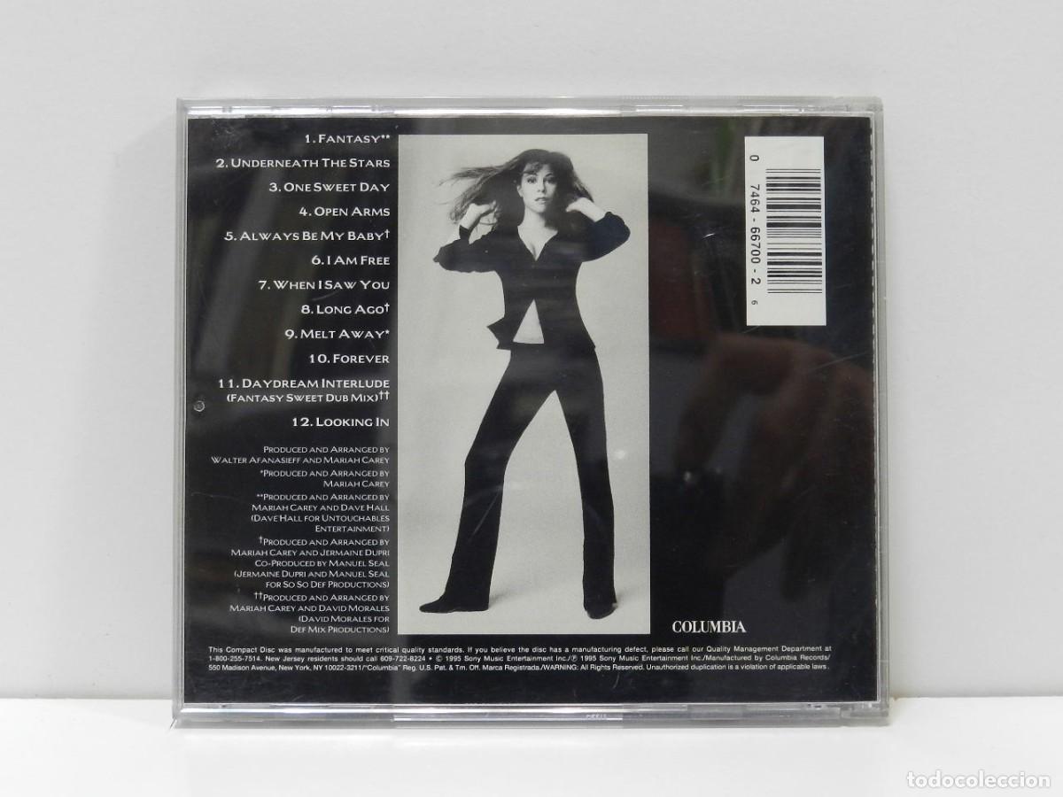 CDs de m&uacute;sica: DISCO CD. Mariah Carey &ndash; Daydream. COMPACT DISC. - Foto 2