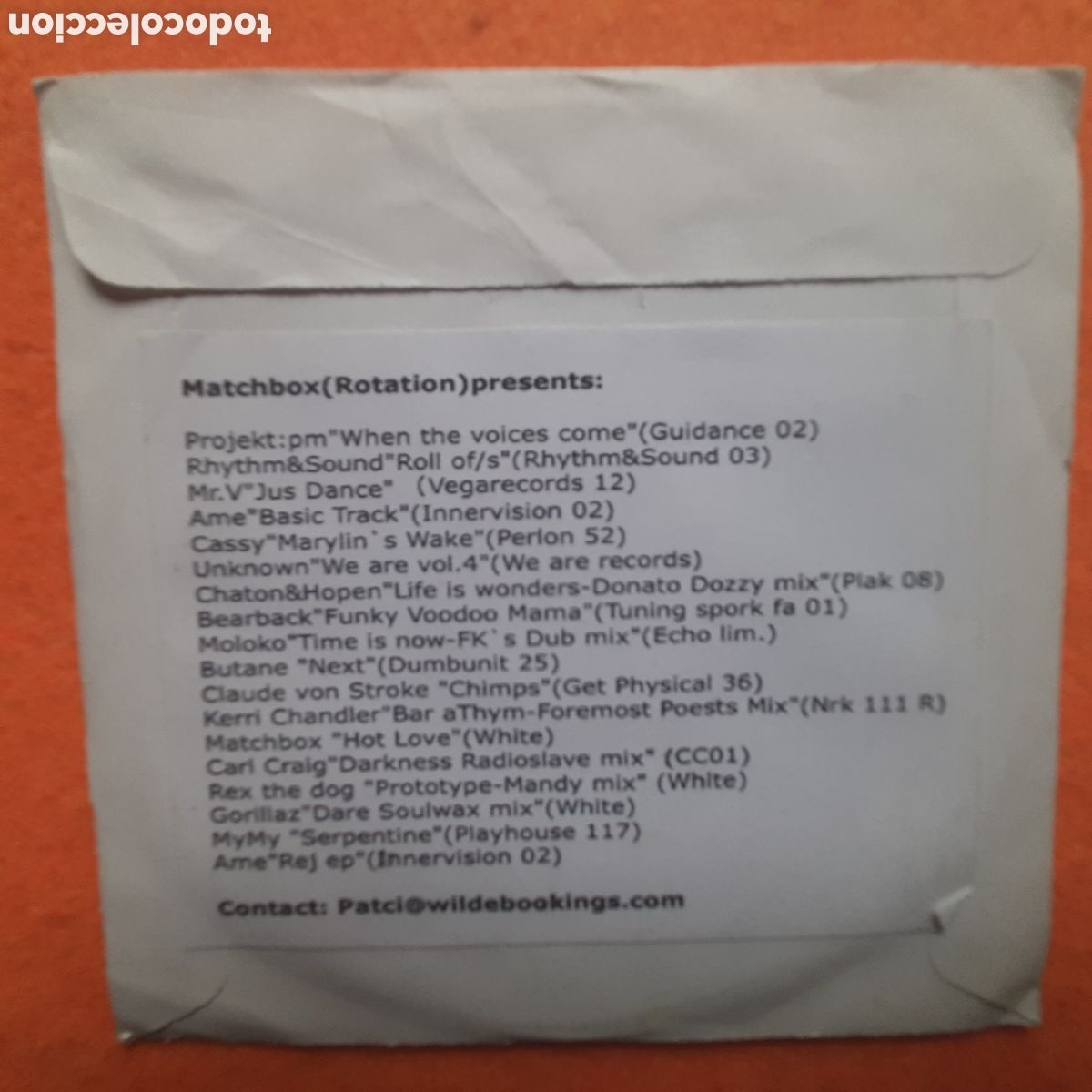 CDs de m&uacute;sica: MATCHBOX - ROTATION BERLIN - PROMO CD - Foto 4